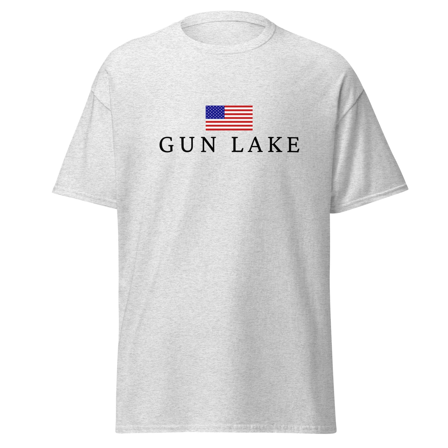 Gun Lake American Flag Tee