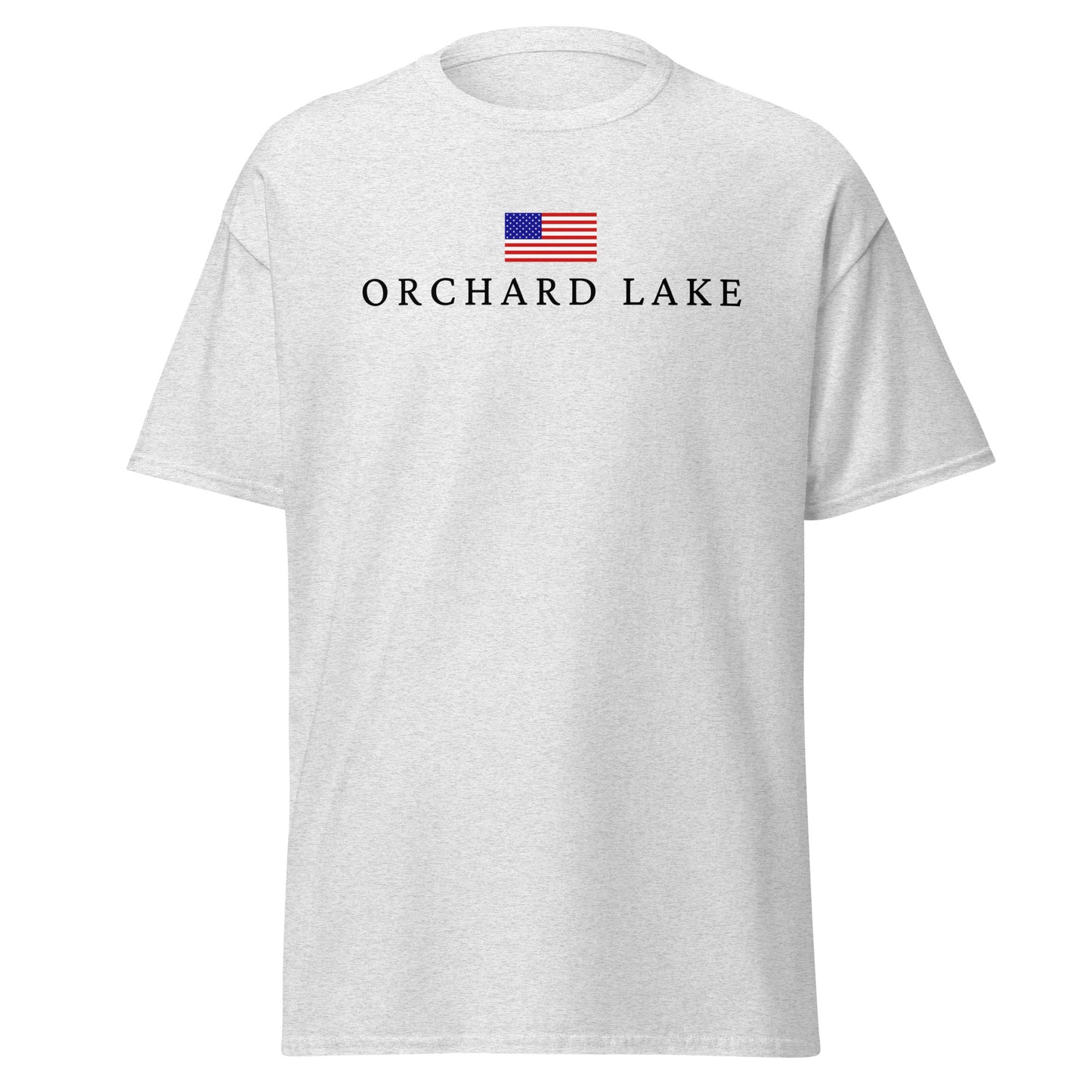 Orchard Lake American Flag Tee