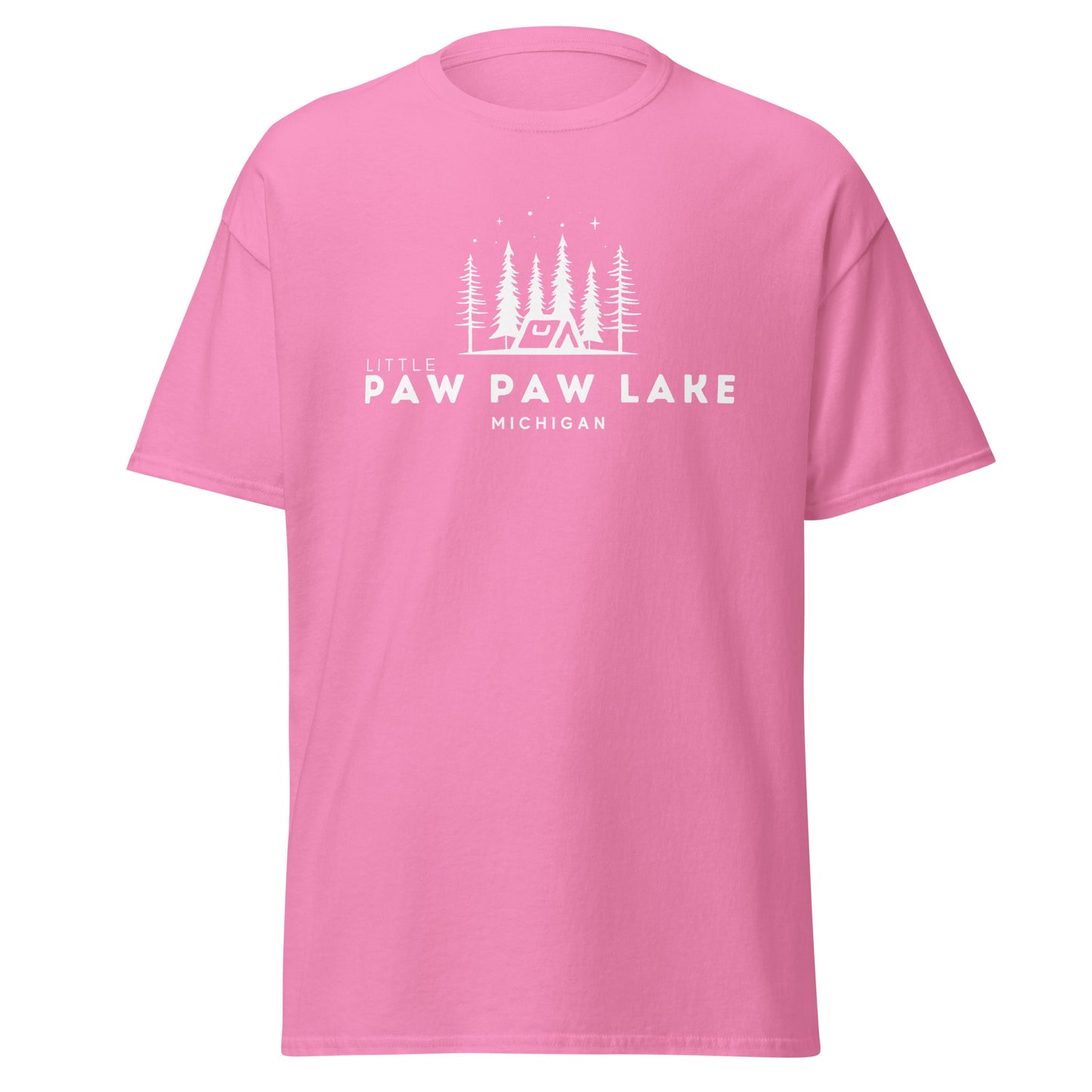 Little Paw Paw Lake Night Camping Tee