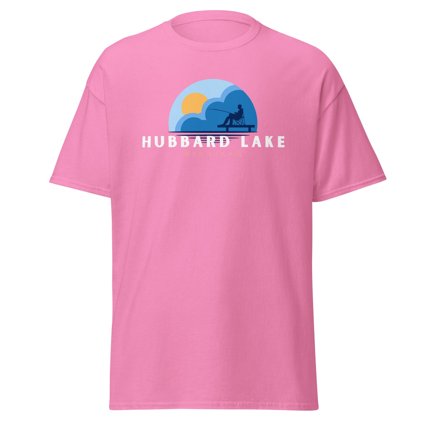 Hubbard Lake Dock Fishing Tee