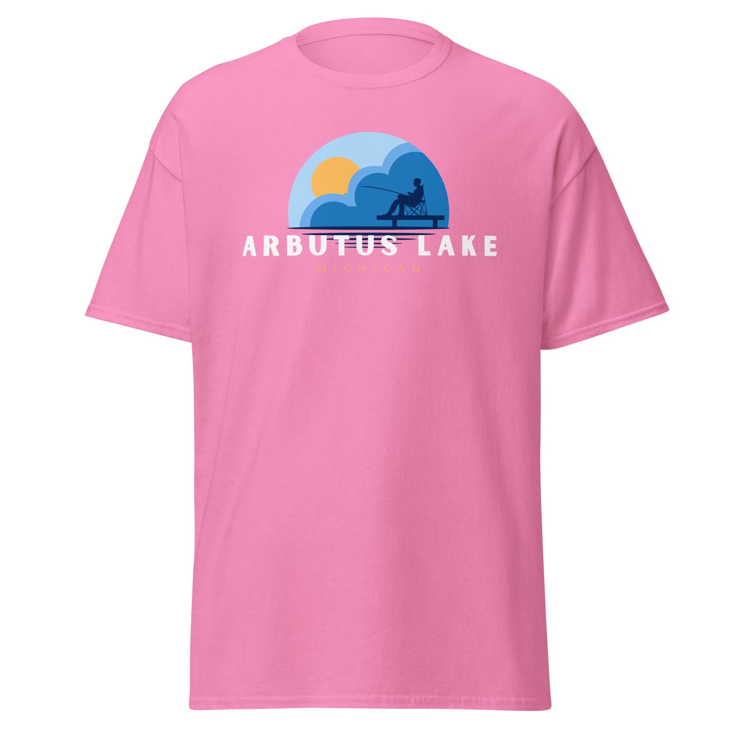 Arbutus Lake Dock Fishing Tee