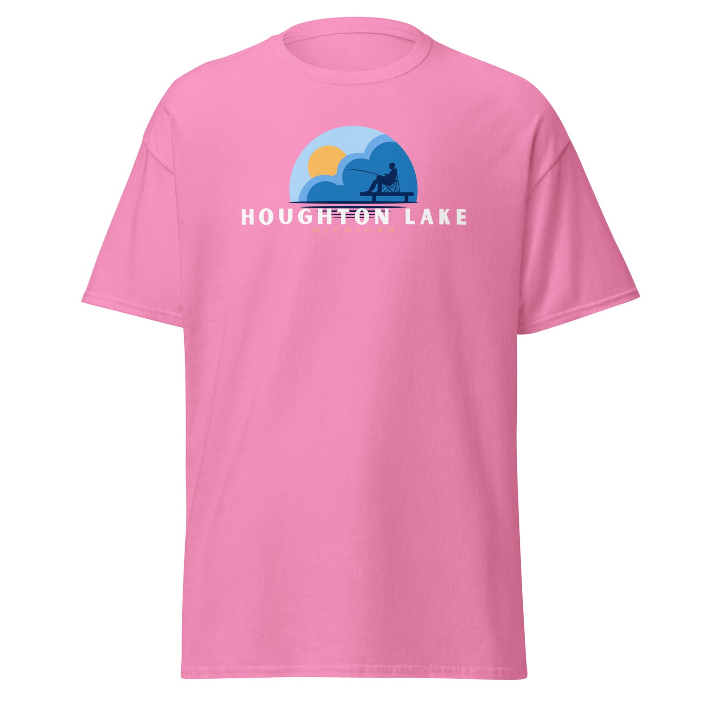 Houghton Lake Dock Fishing Tee