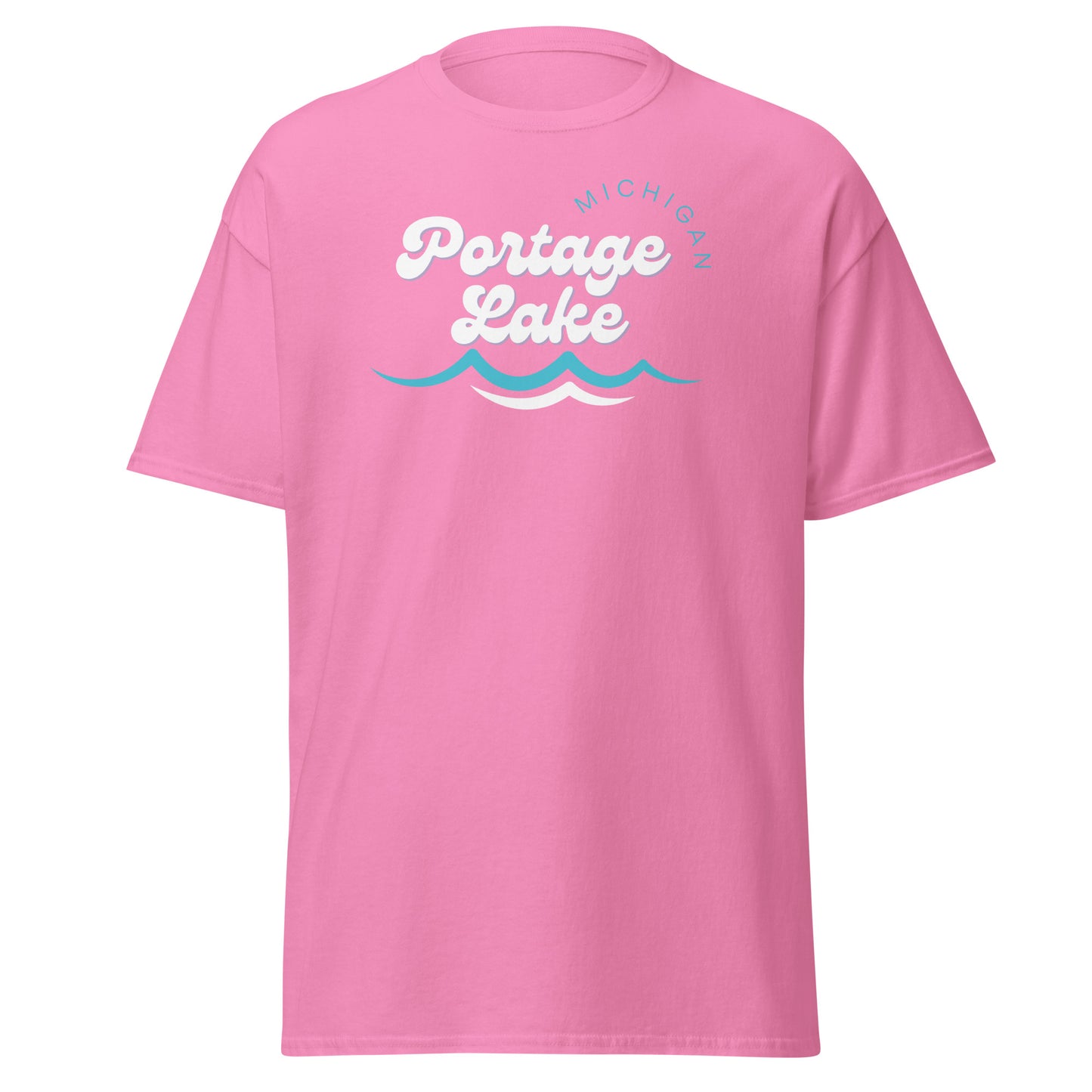 Portage Lake Waves Tee