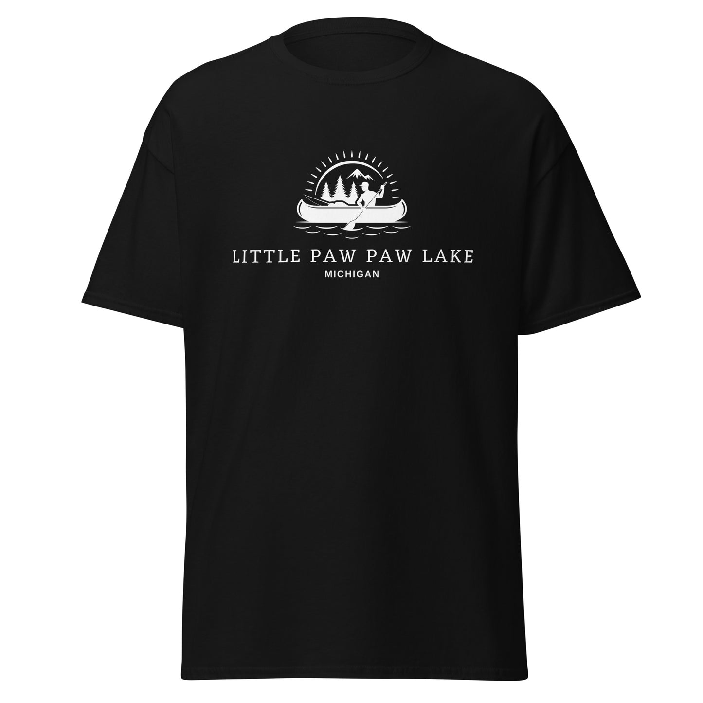 Little Paw Paw Lake Canoe Tee