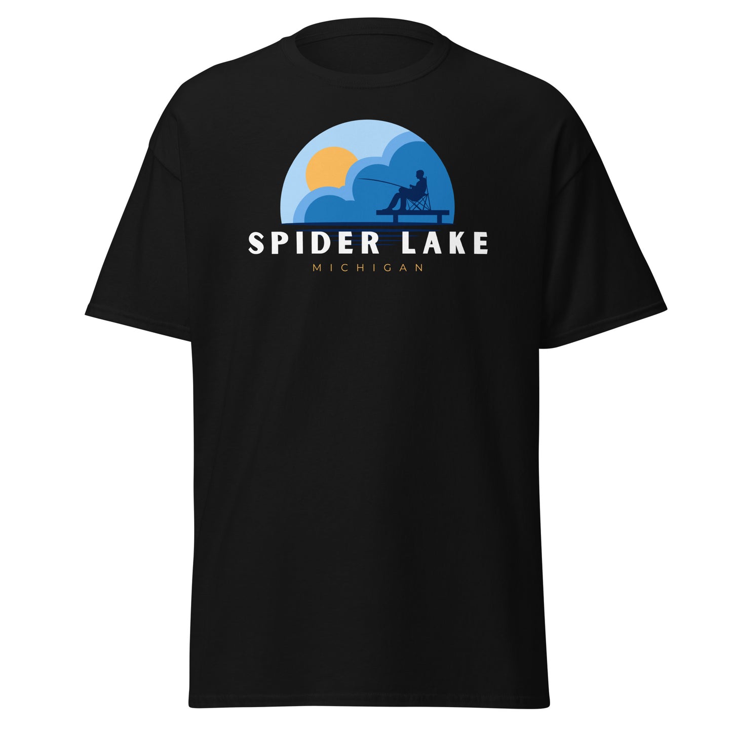 Spider Lake Dock Fishing Tee