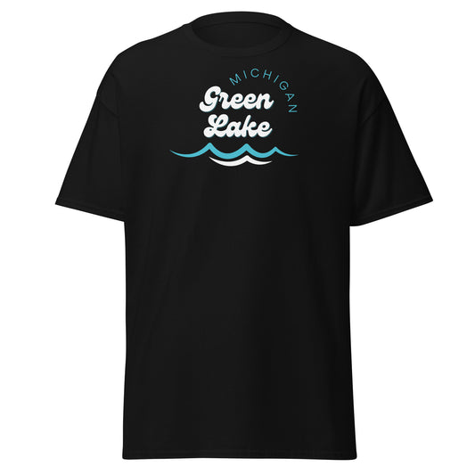 Green Lake Waves Tee