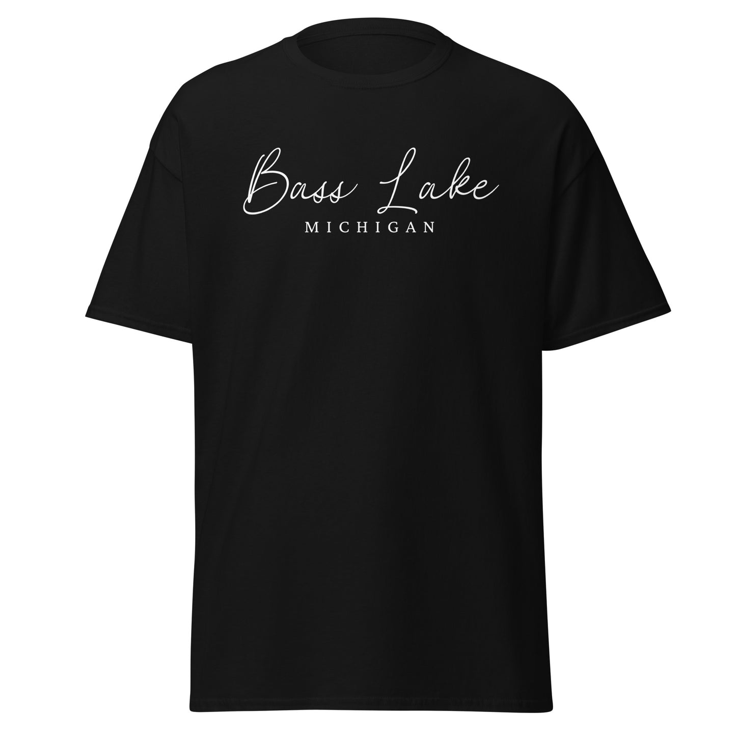 Bass Lake Script Tee