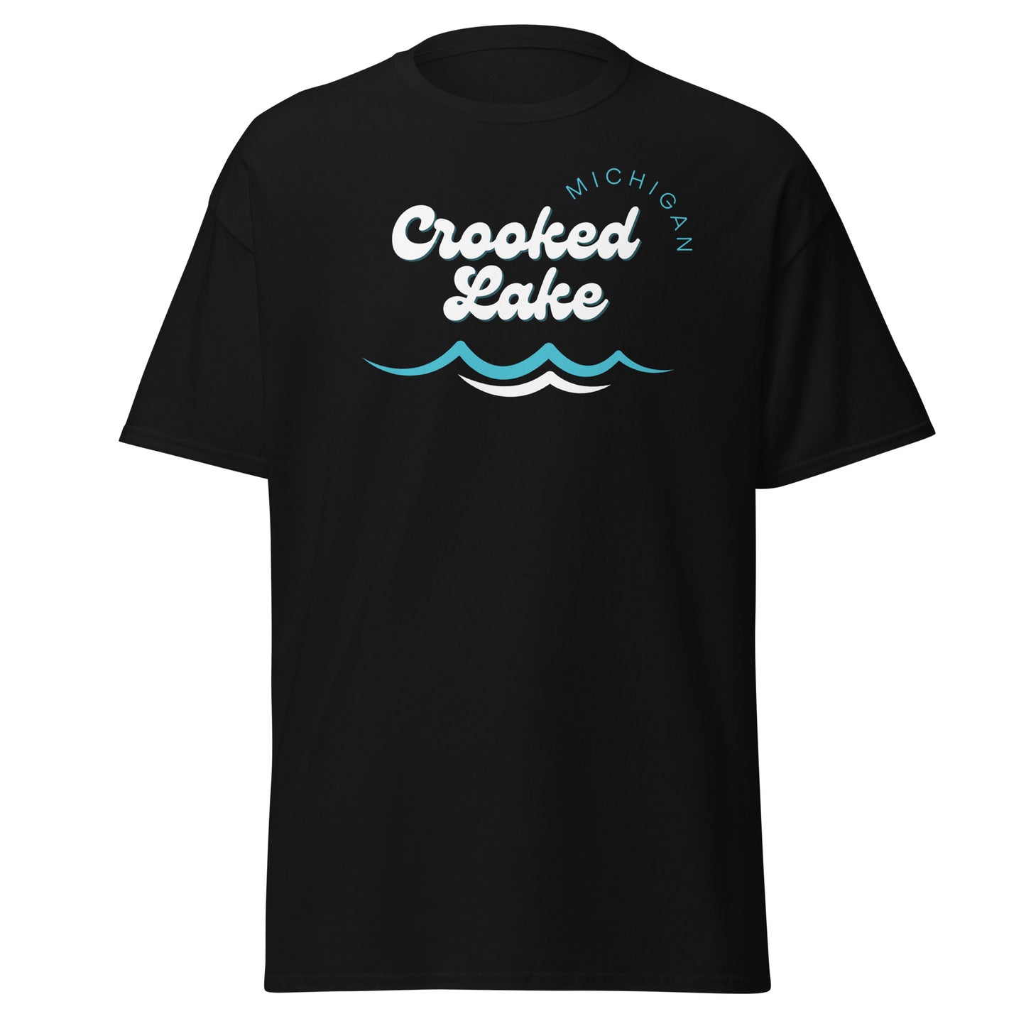 Crooked Lake Waves Tee