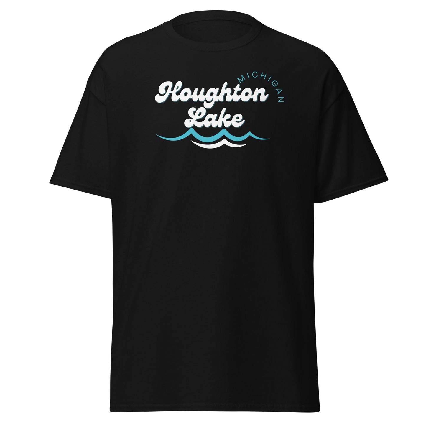 Houghton Lake Waves Tee