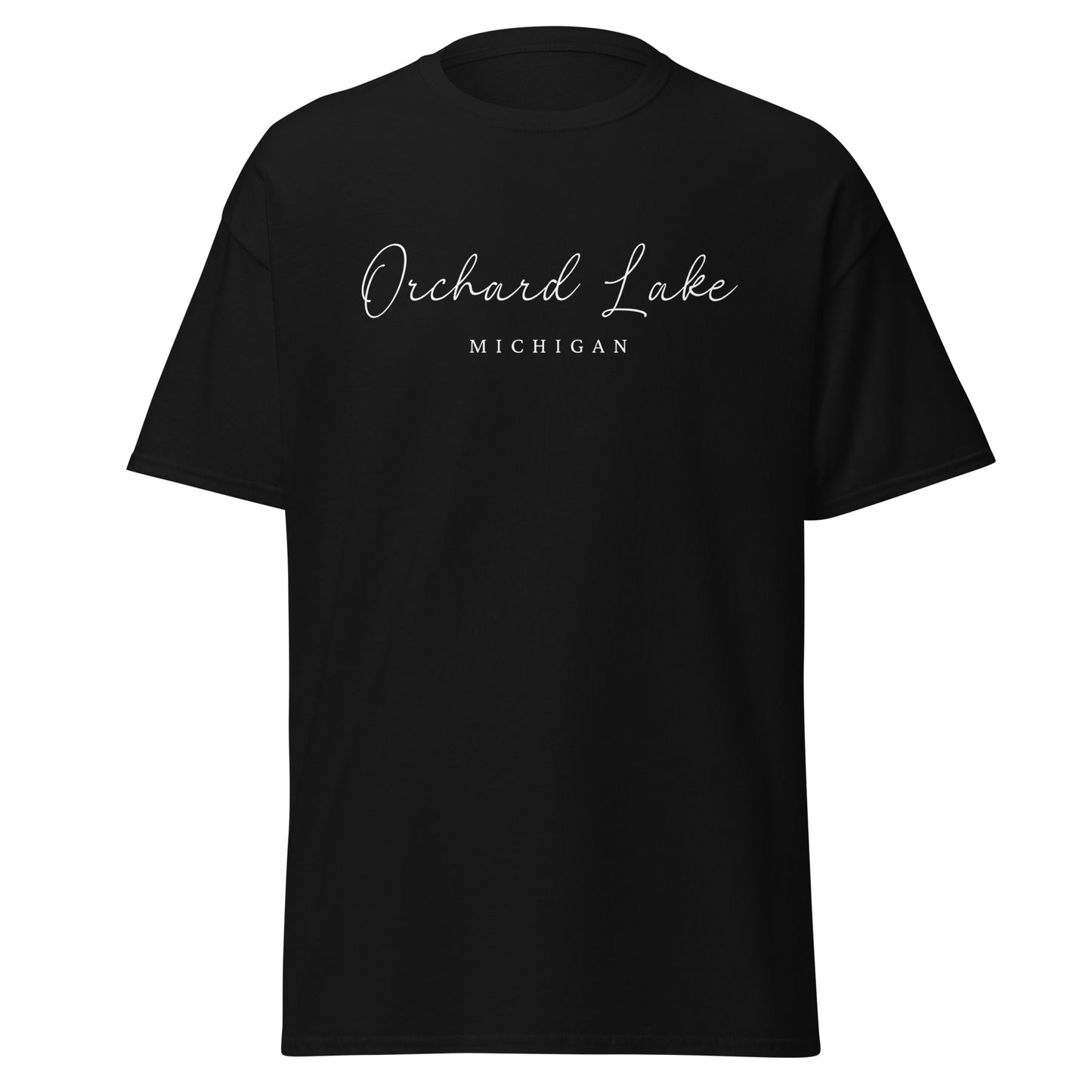 Orchard Lake Script Tee