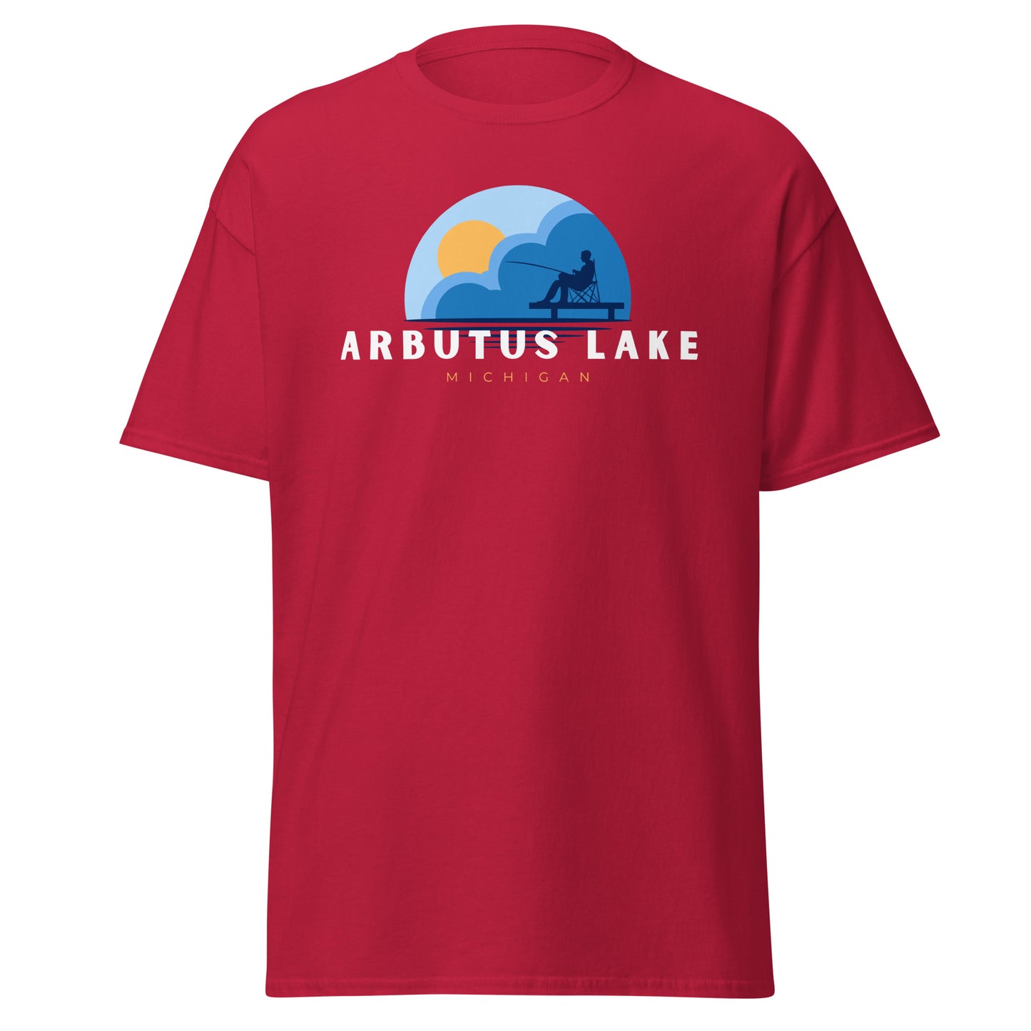 Arbutus Lake Dock Fishing Tee