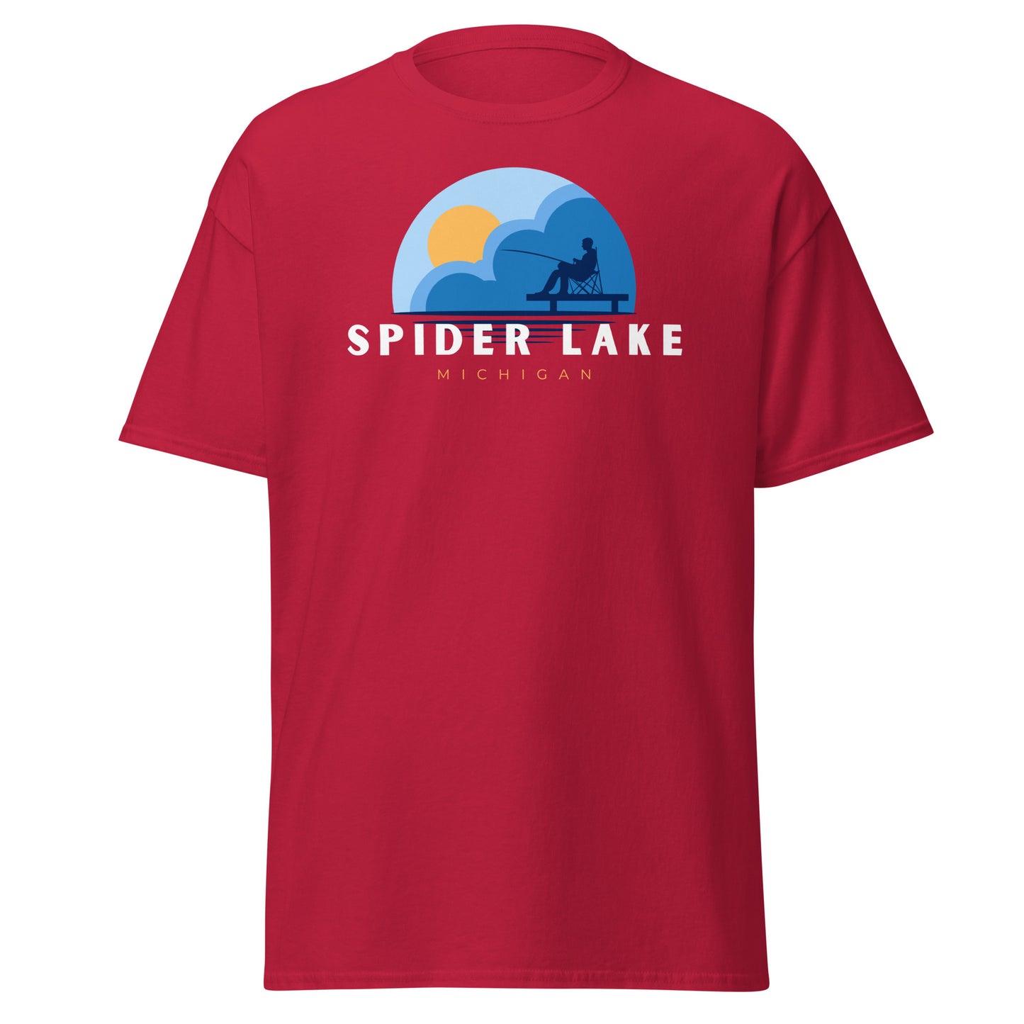 Spider Lake Dock Fishing Tee