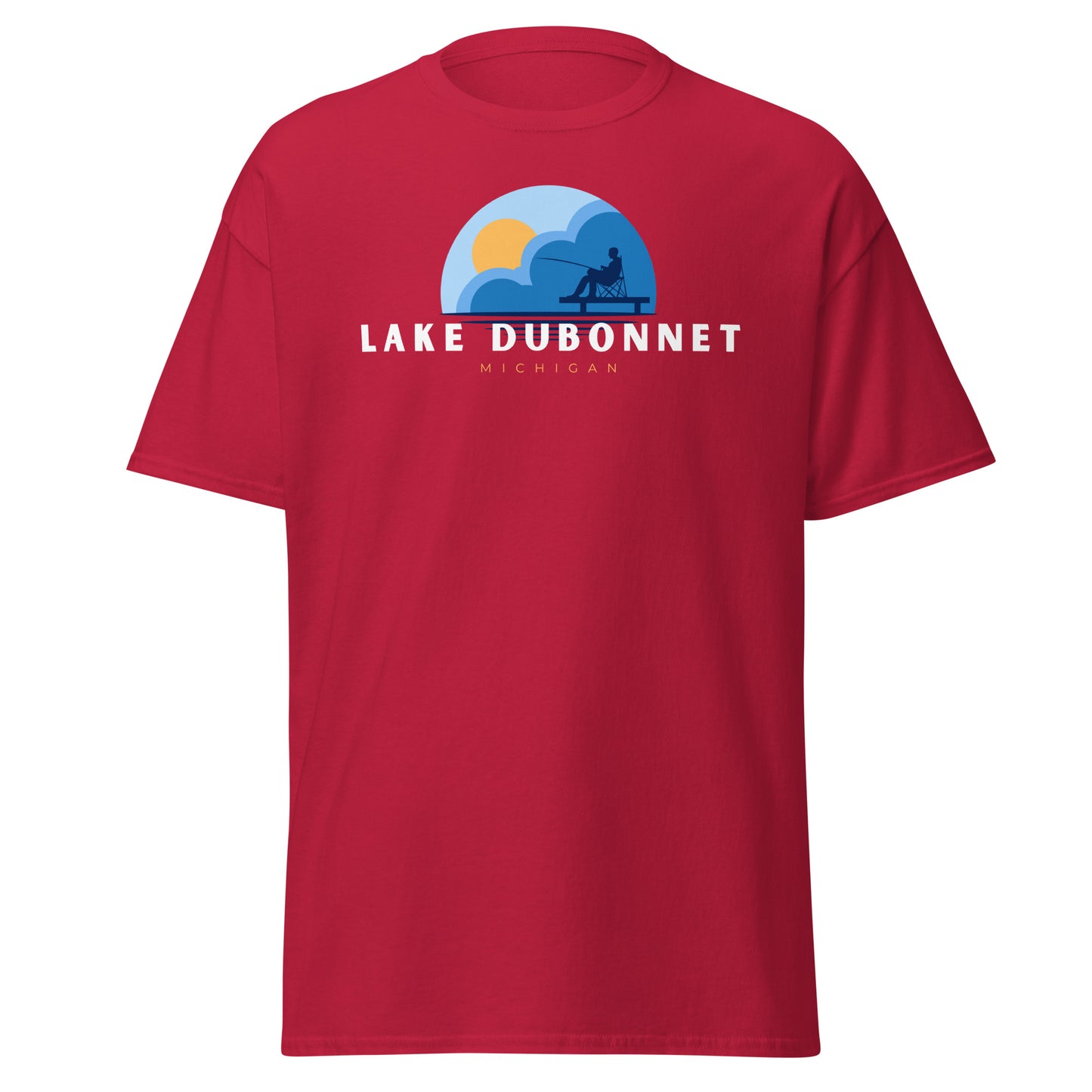 Lake Dubonnet Dock Fishing Tee