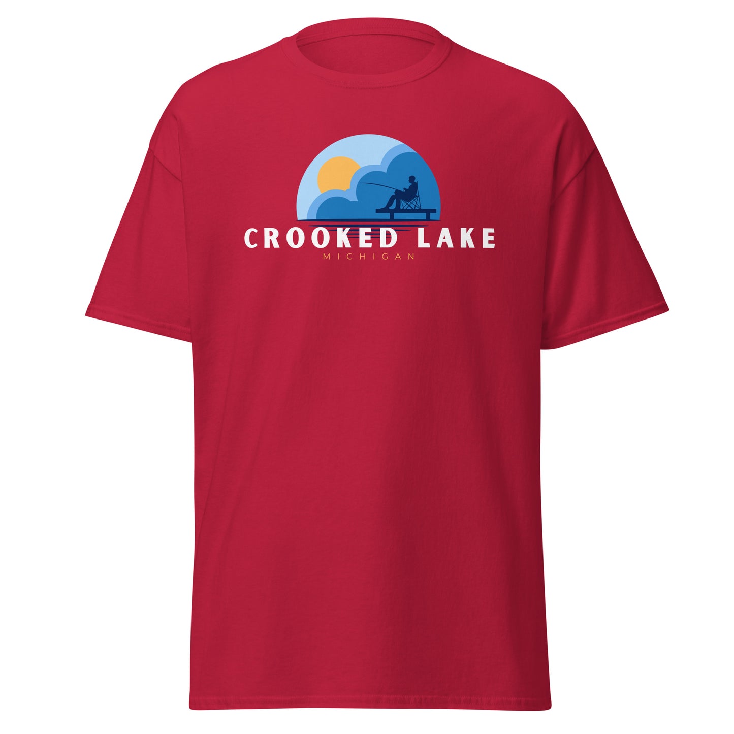 Crooked Lake Dock Fishing Tee