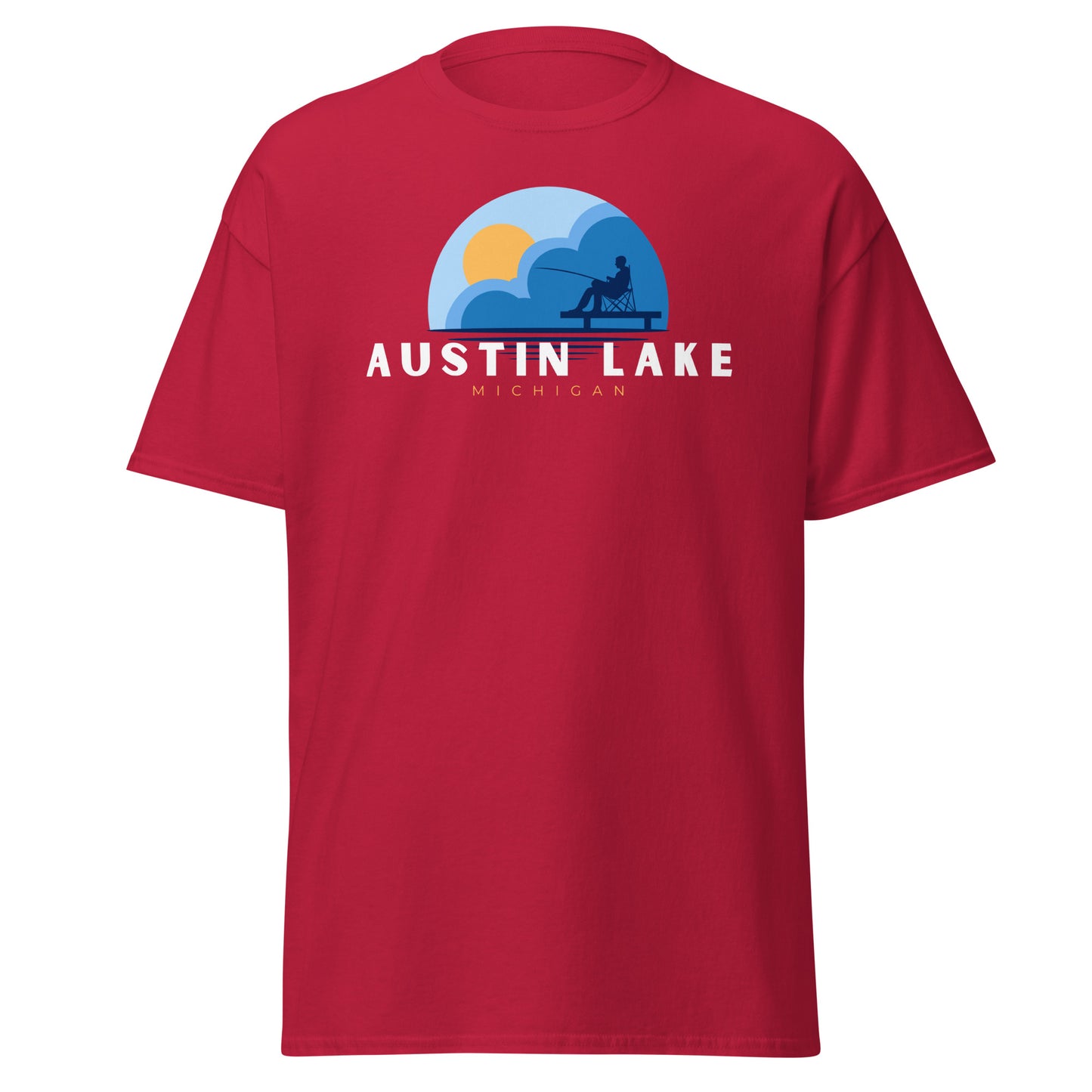 Austin Lake Dock Fishing Tee