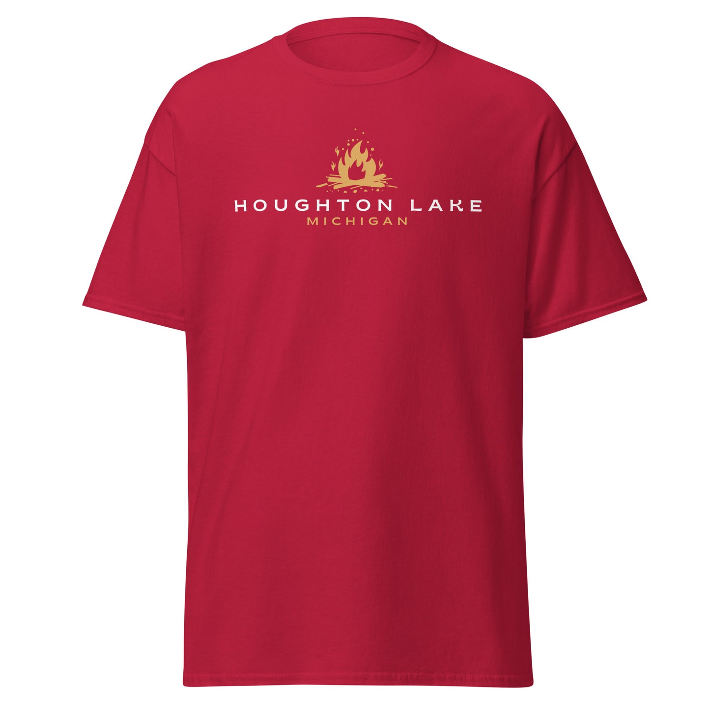 Houghton Lake Campfire Tee