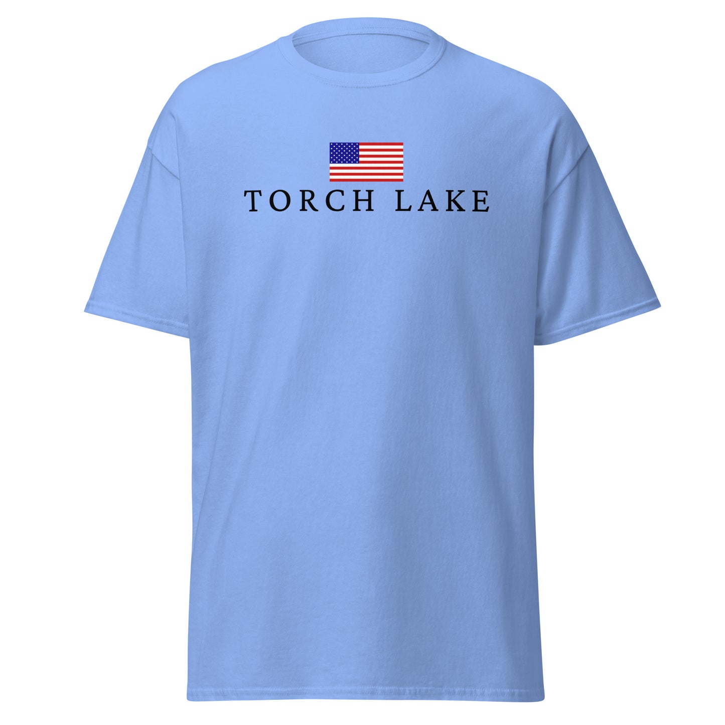 Torch Lake American Flag Tee