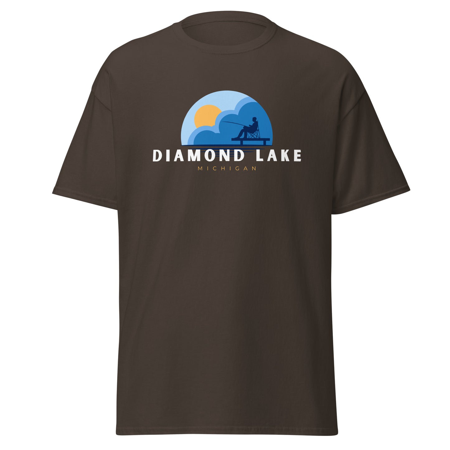 Diamond Lake Dock Fishing Tee