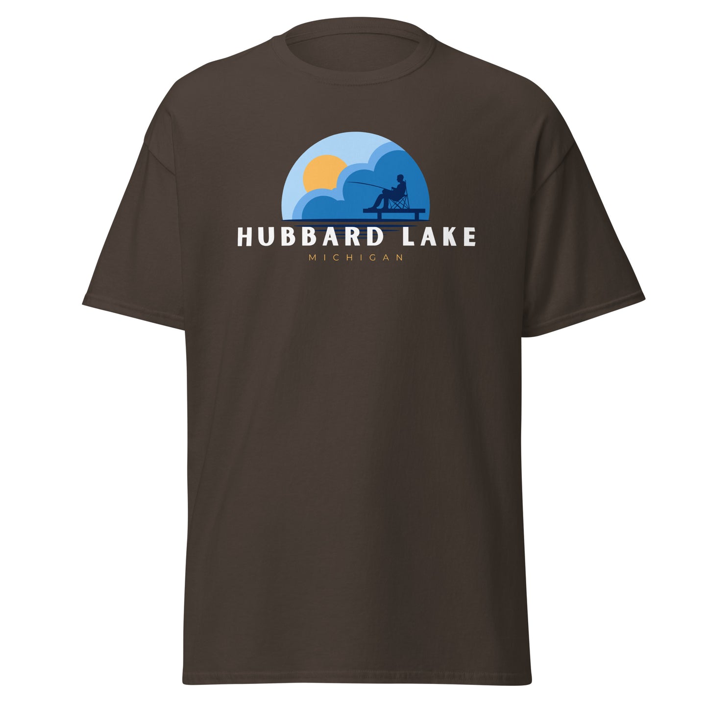 Hubbard Lake Dock Fishing Tee