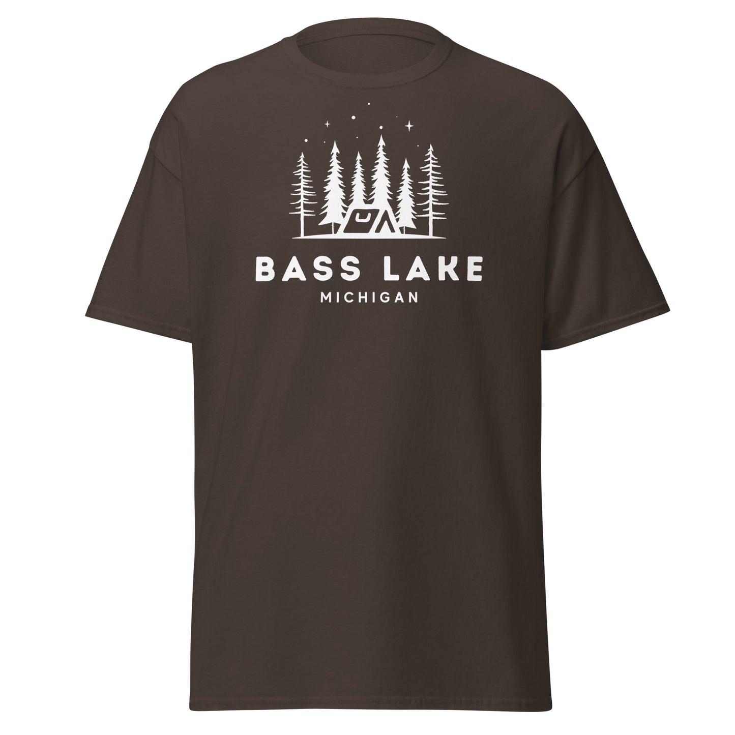 Bass Lake Night Camping Tee