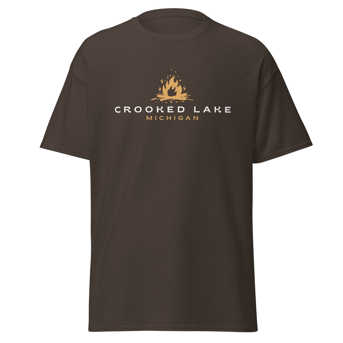 Crooked Lake Campfire Tee