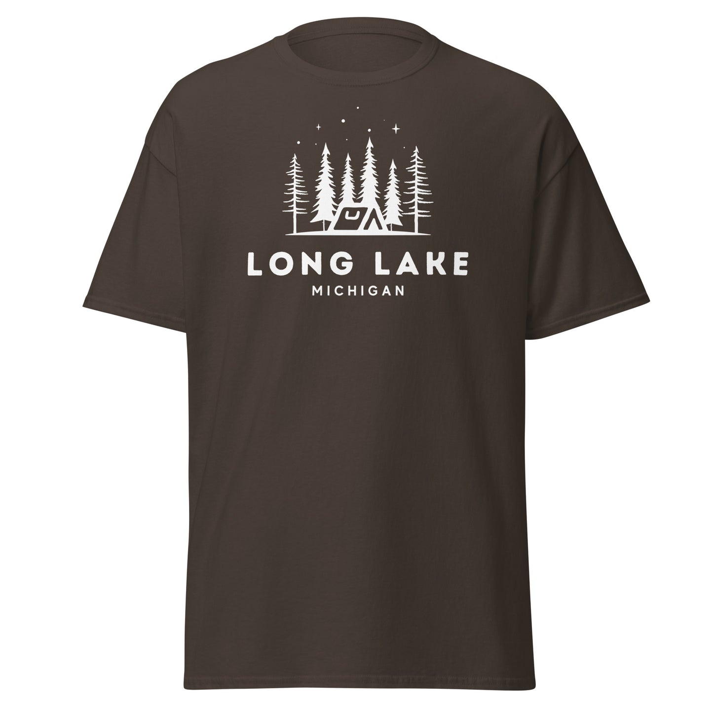 Long Lake Night Camping Tee