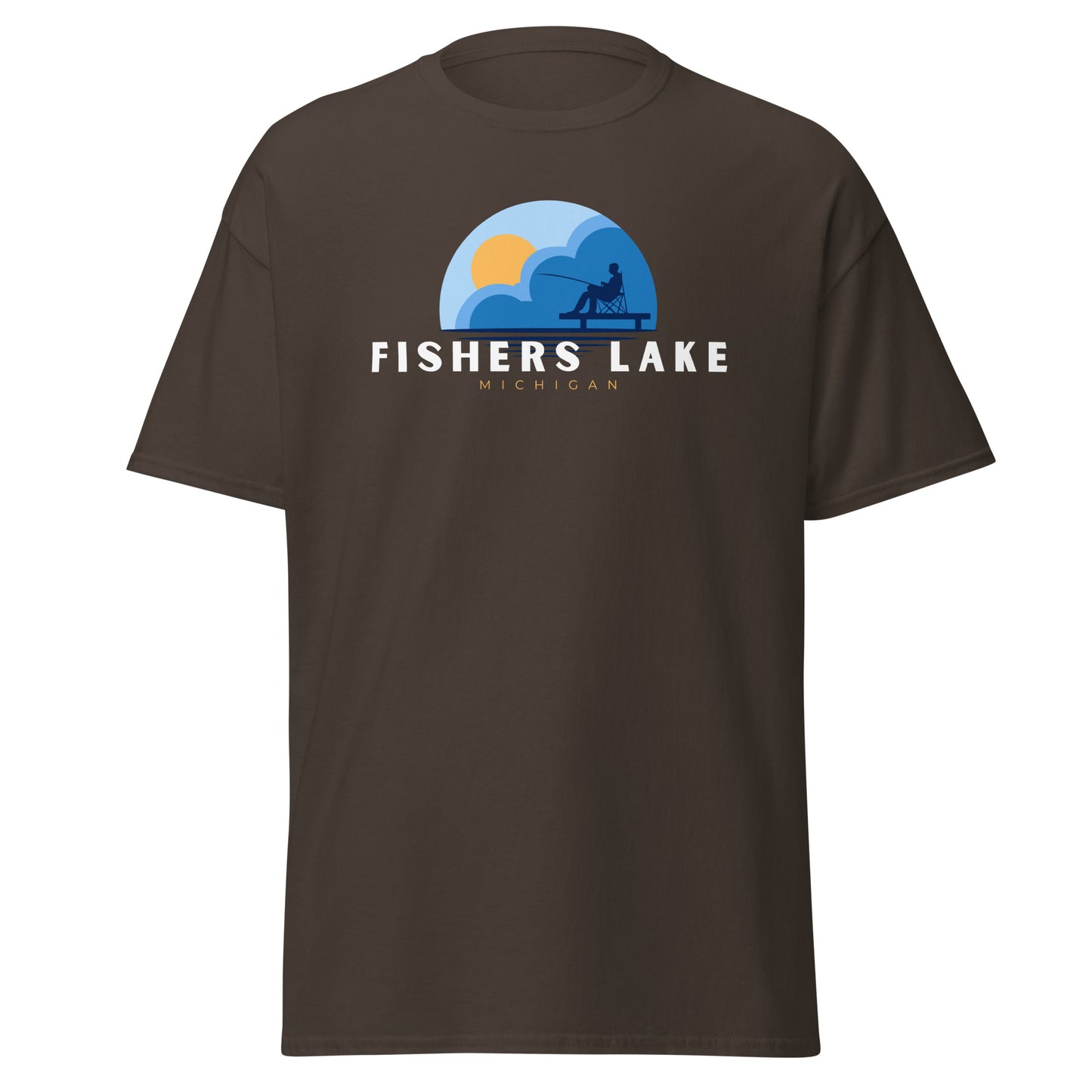 Fishers Lake Dock Fishing Tee