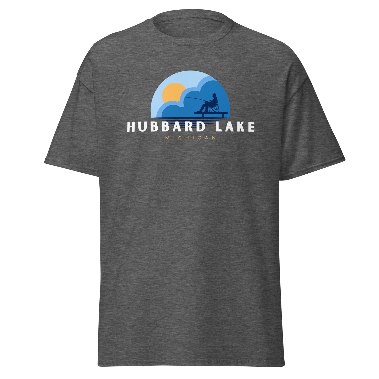 Hubbard Lake Dock Fishing Tee