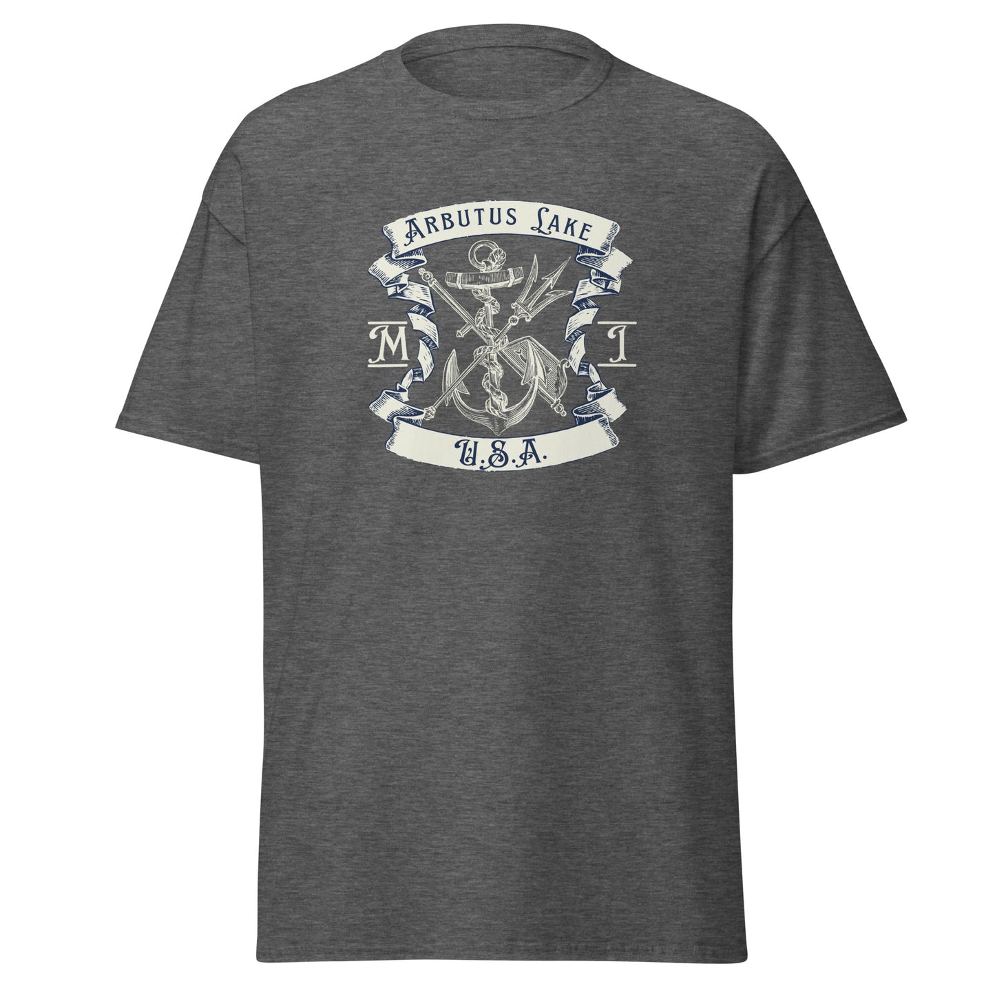 Arbutus Lake Vintage Anchor Tee