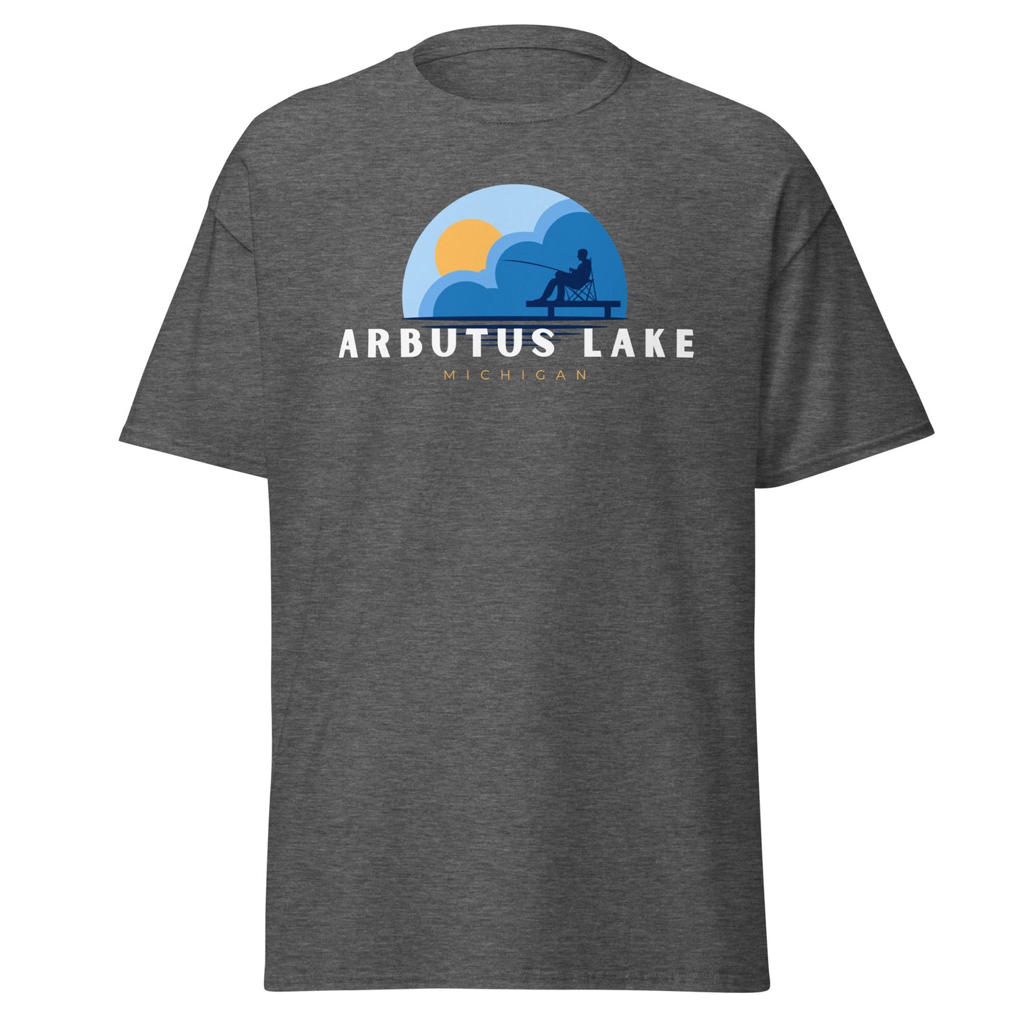 Arbutus Lake Dock Fishing Tee