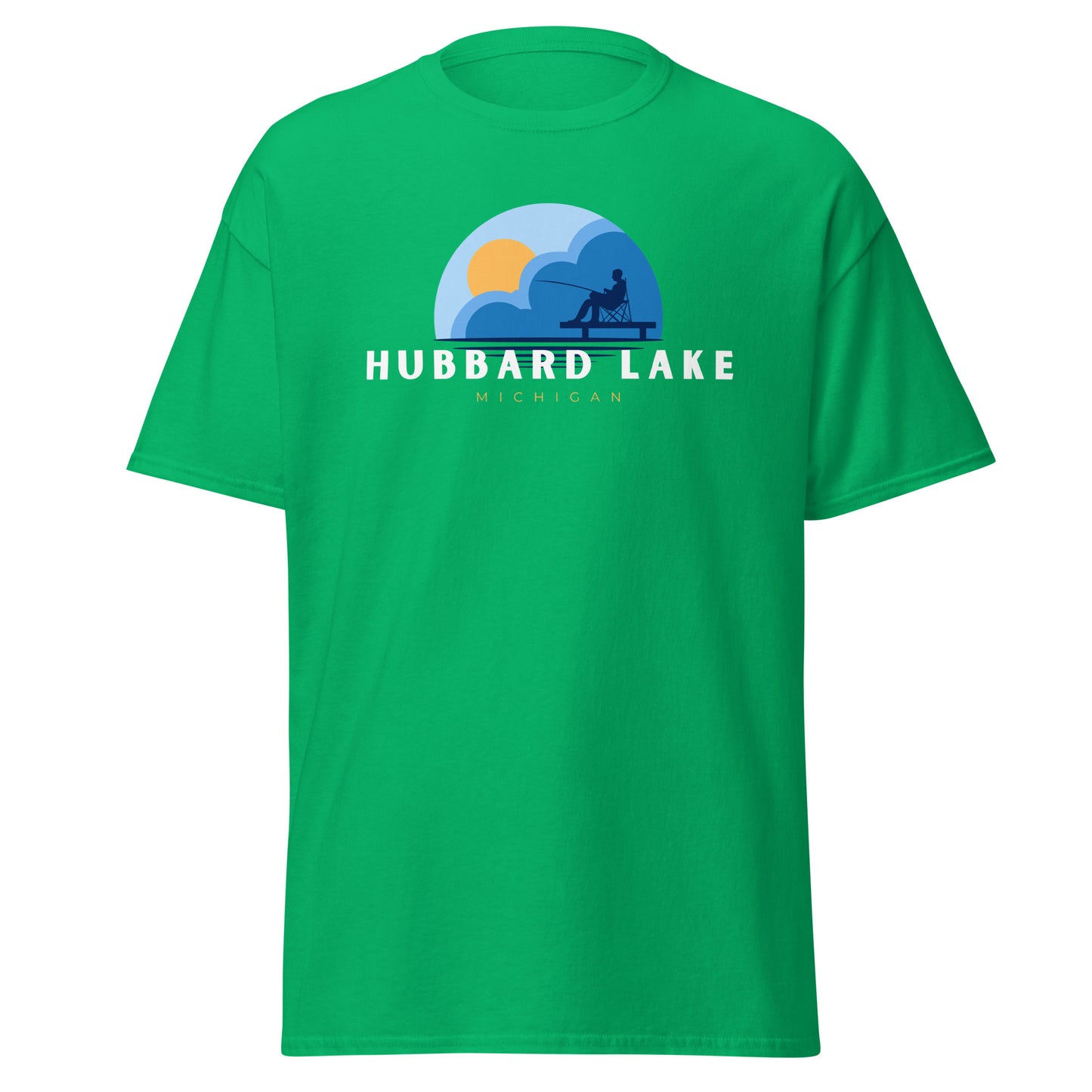 Hubbard Lake Dock Fishing Tee