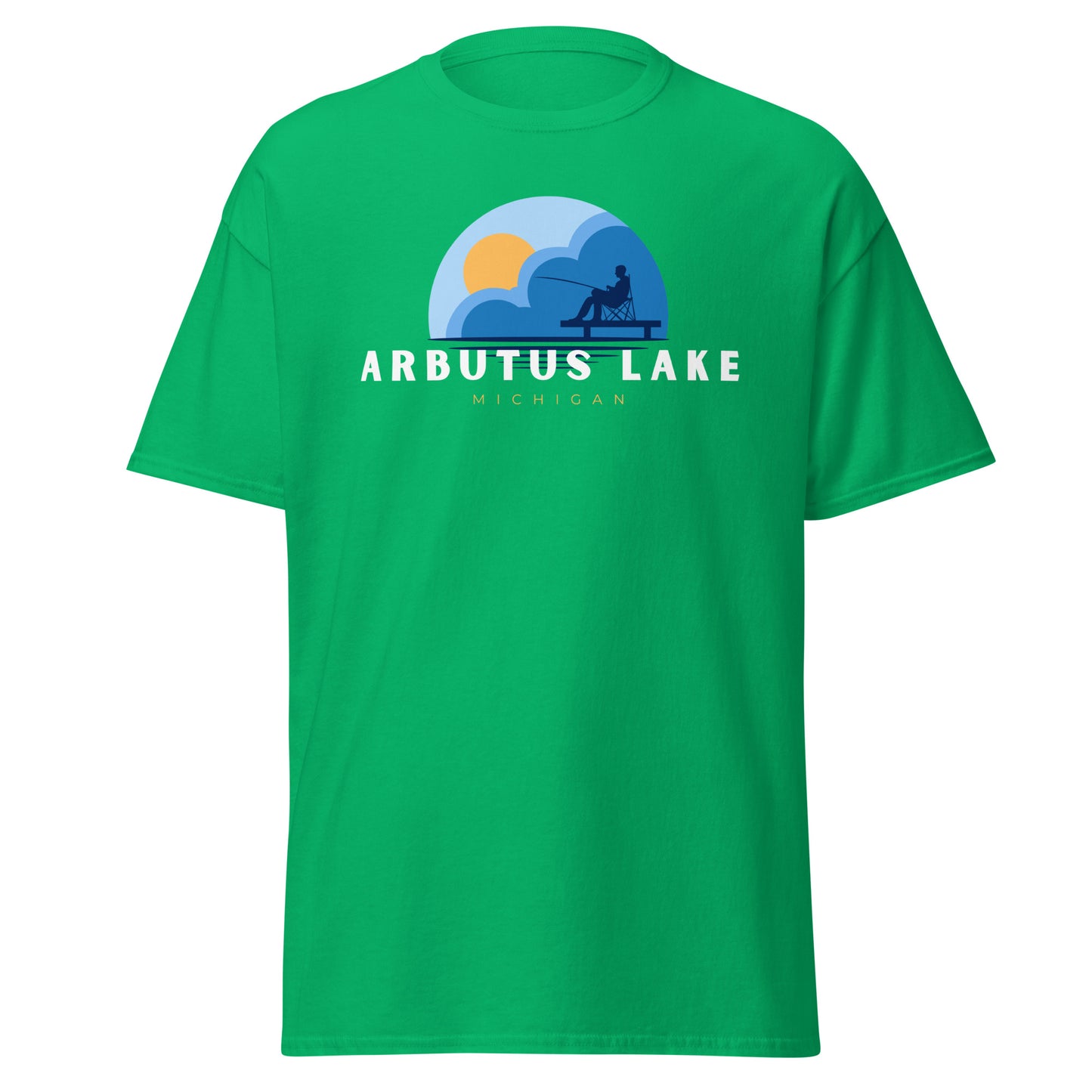 Arbutus Lake Dock Fishing Tee