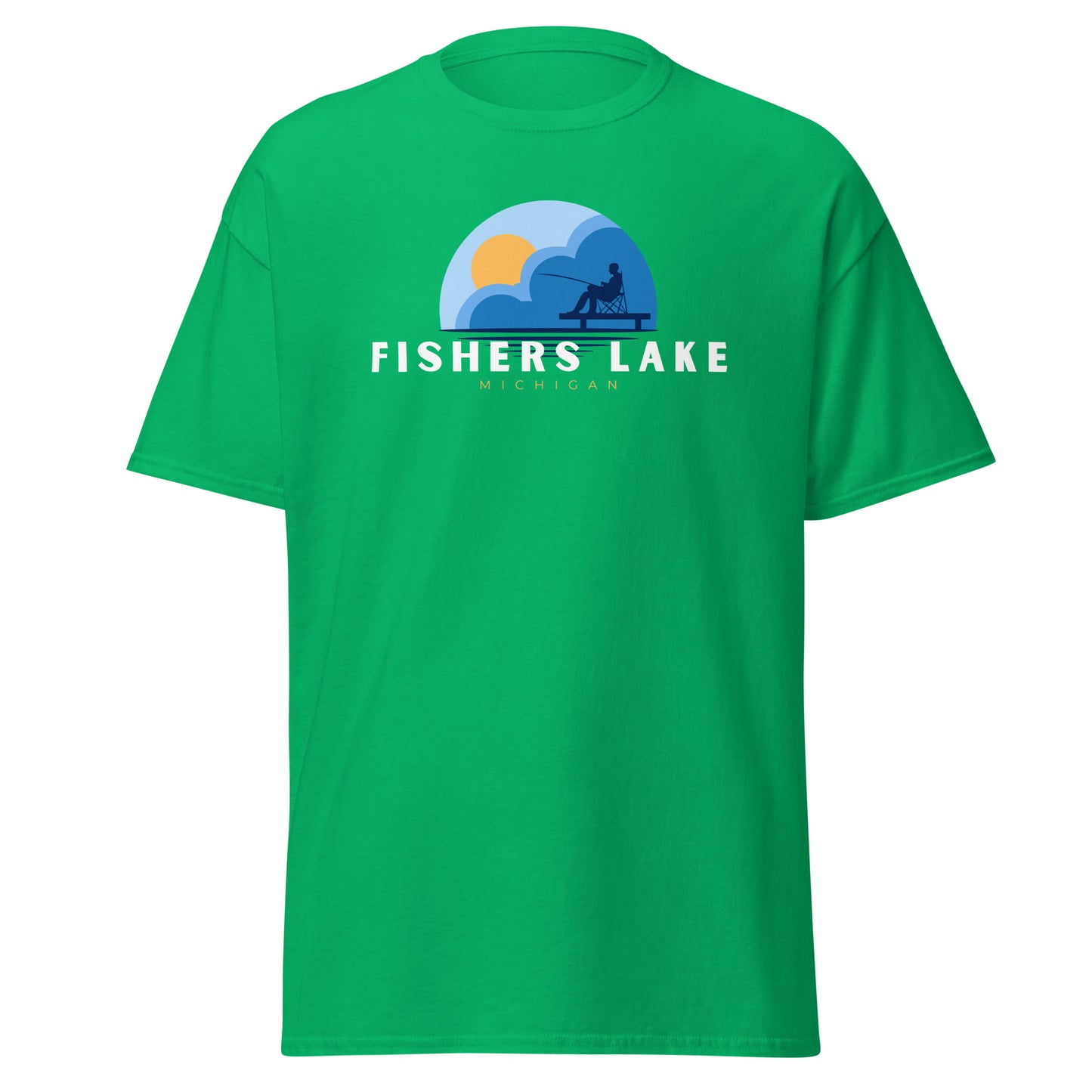 Fishers Lake Dock Fishing Tee