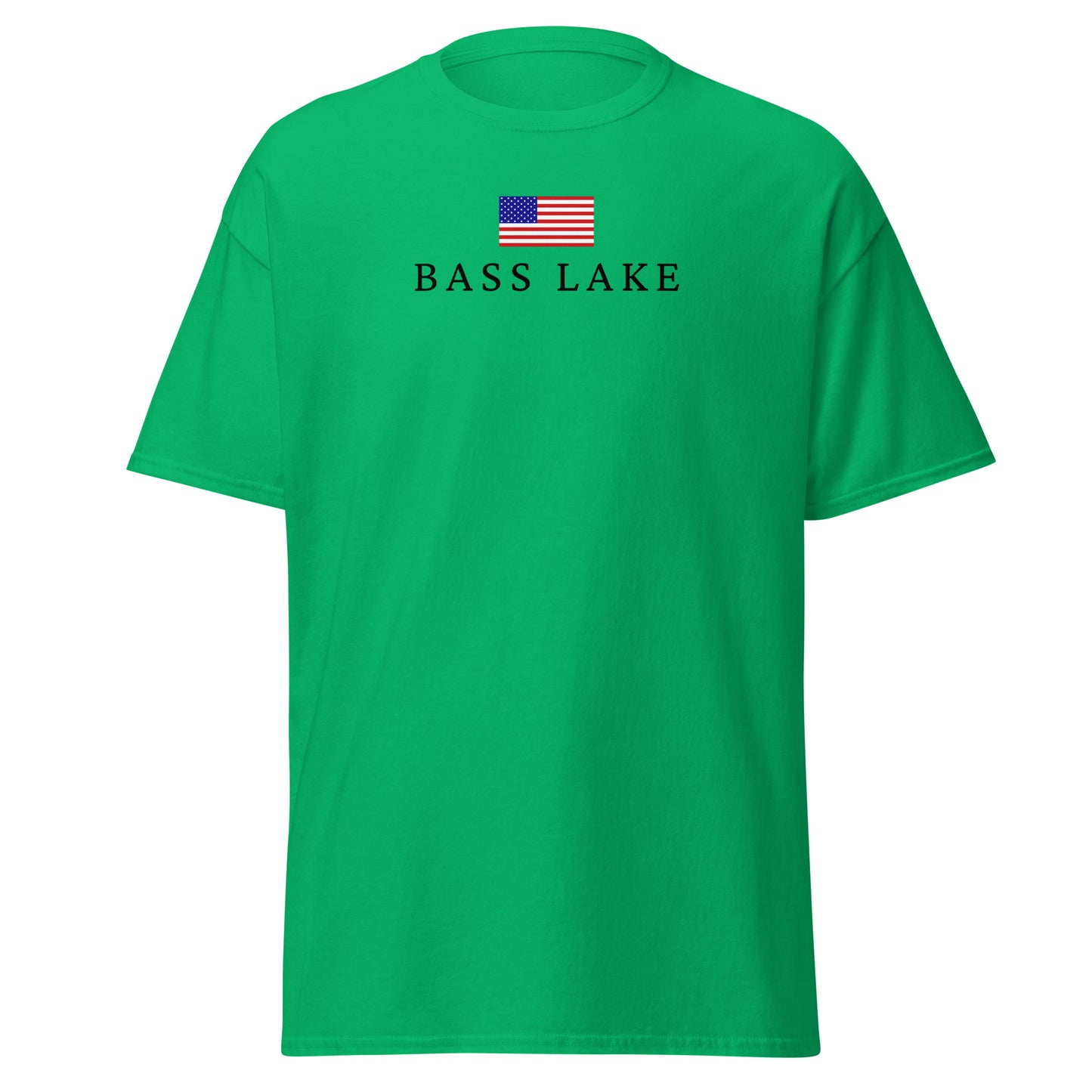 Bass Lake American Flag Tee