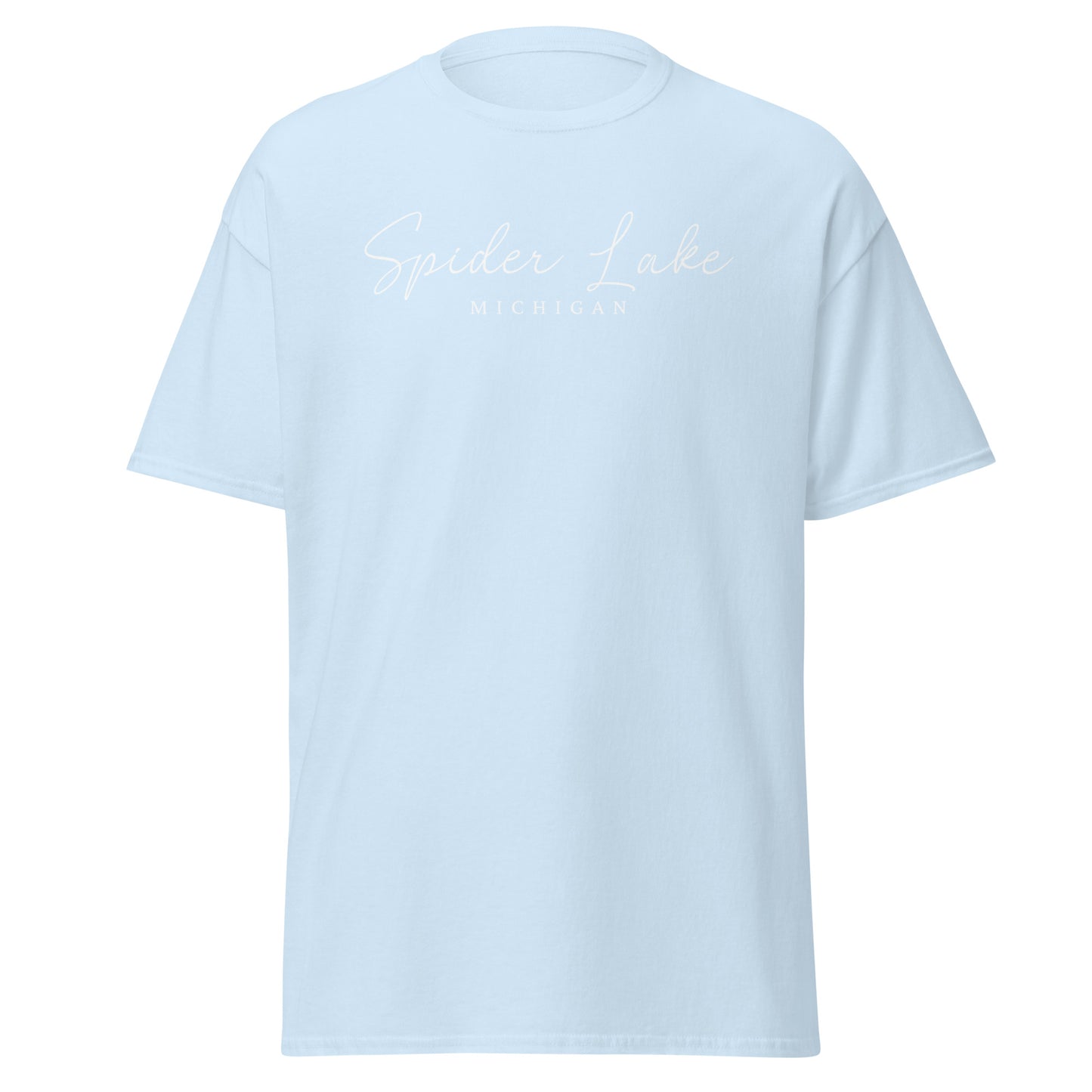 Spider Lake Script Tee