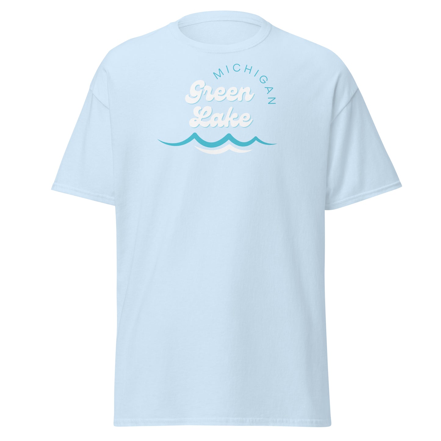 Green Lake Waves Tee