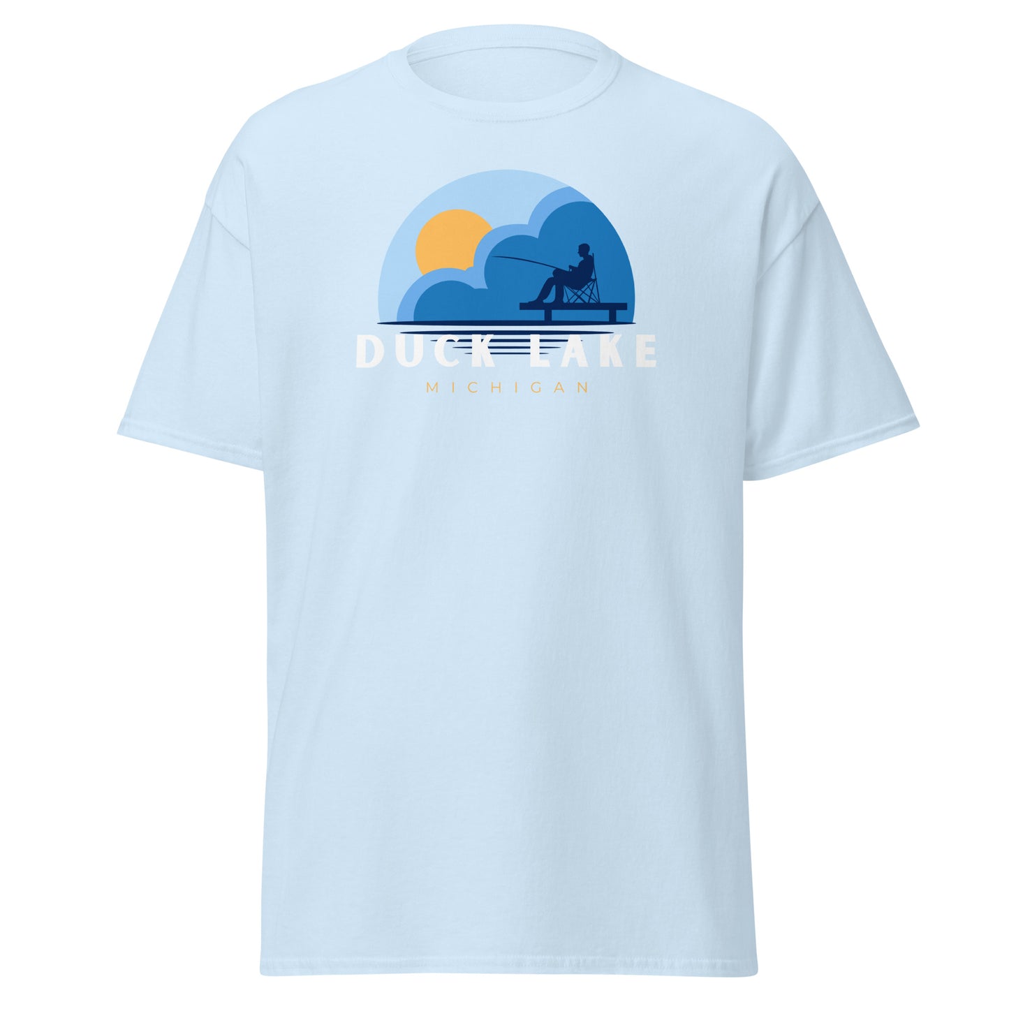 Duck Lake Dock Fishing Tee