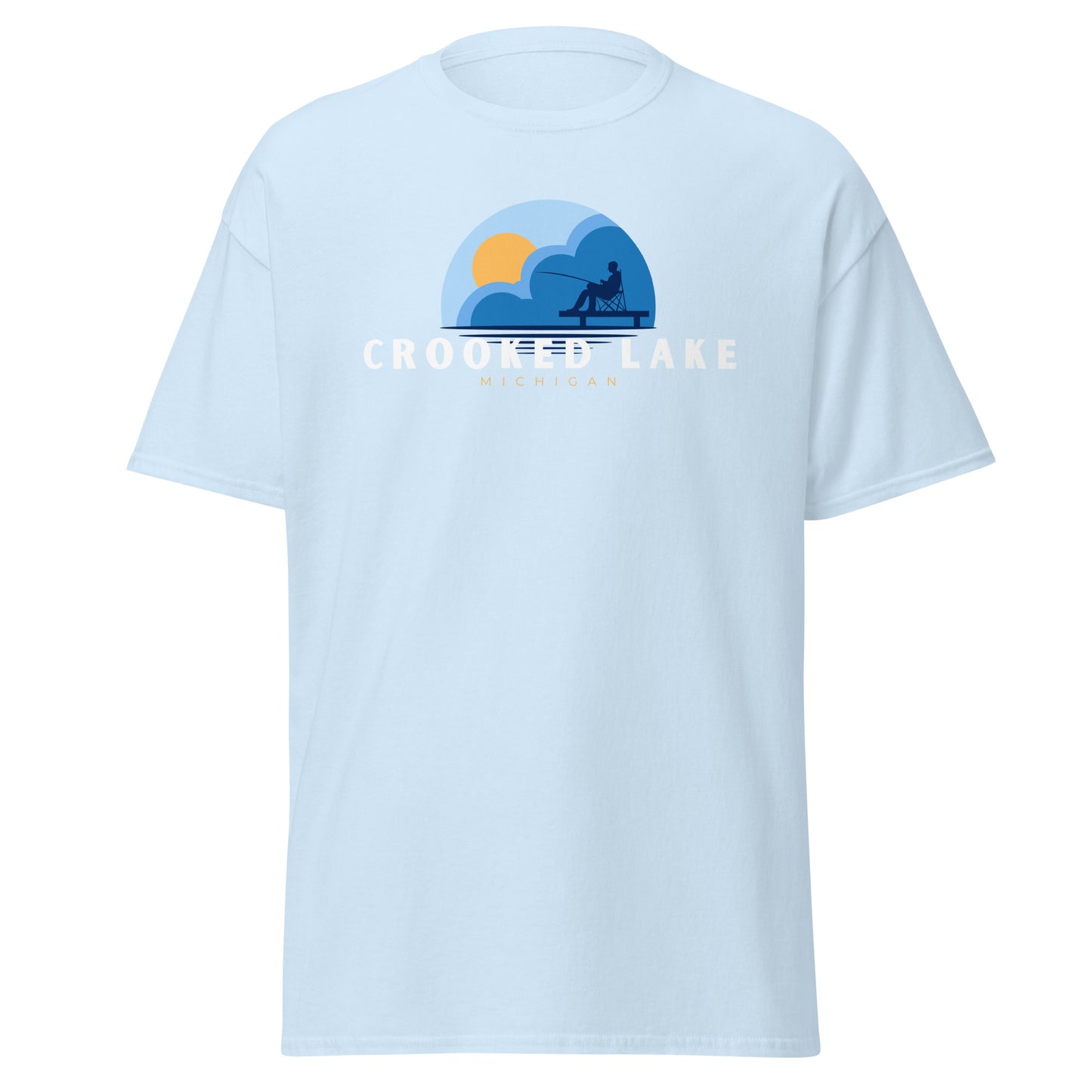 Crooked Lake Dock Fishing Tee