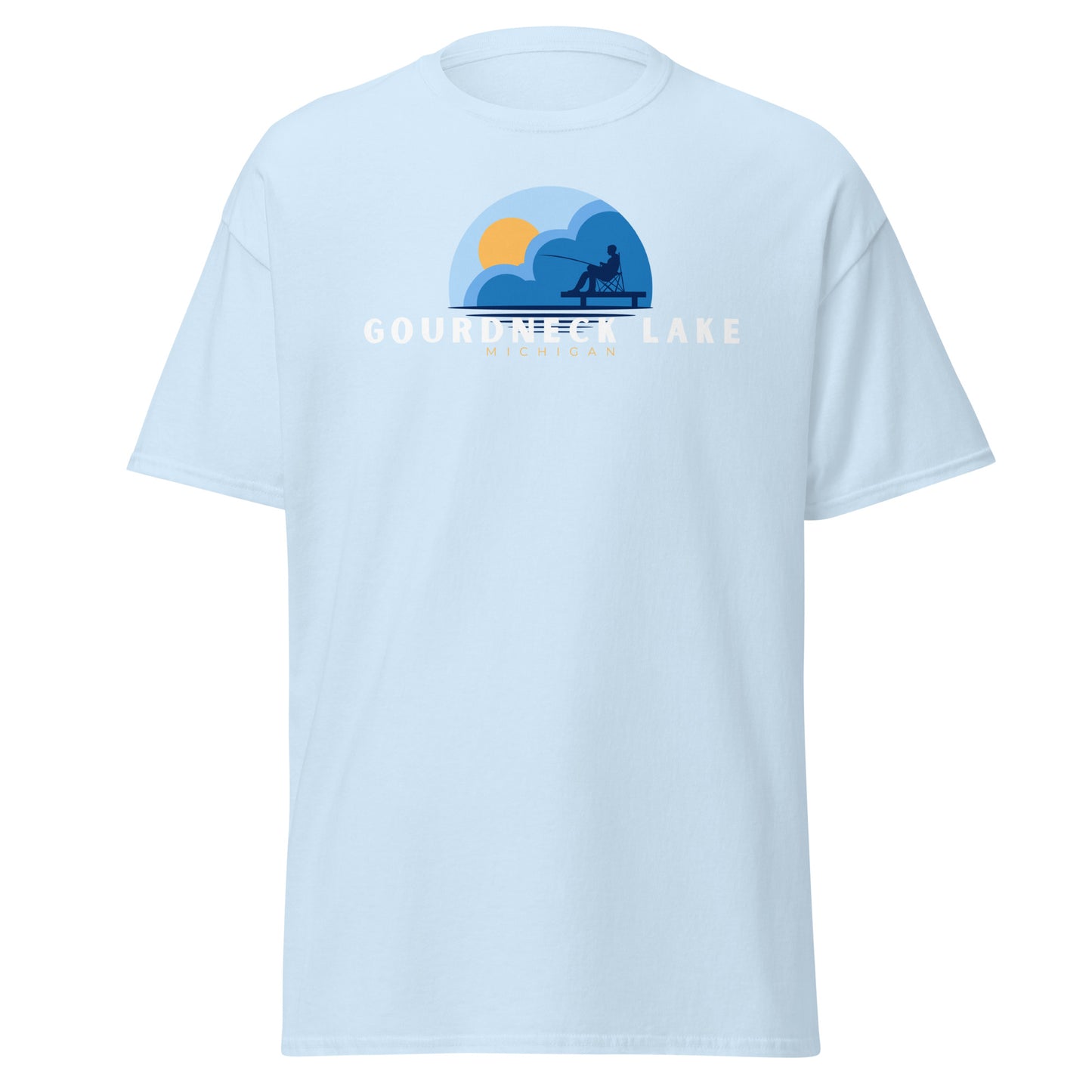 Gourdneck Lake Dock Fishing Tee