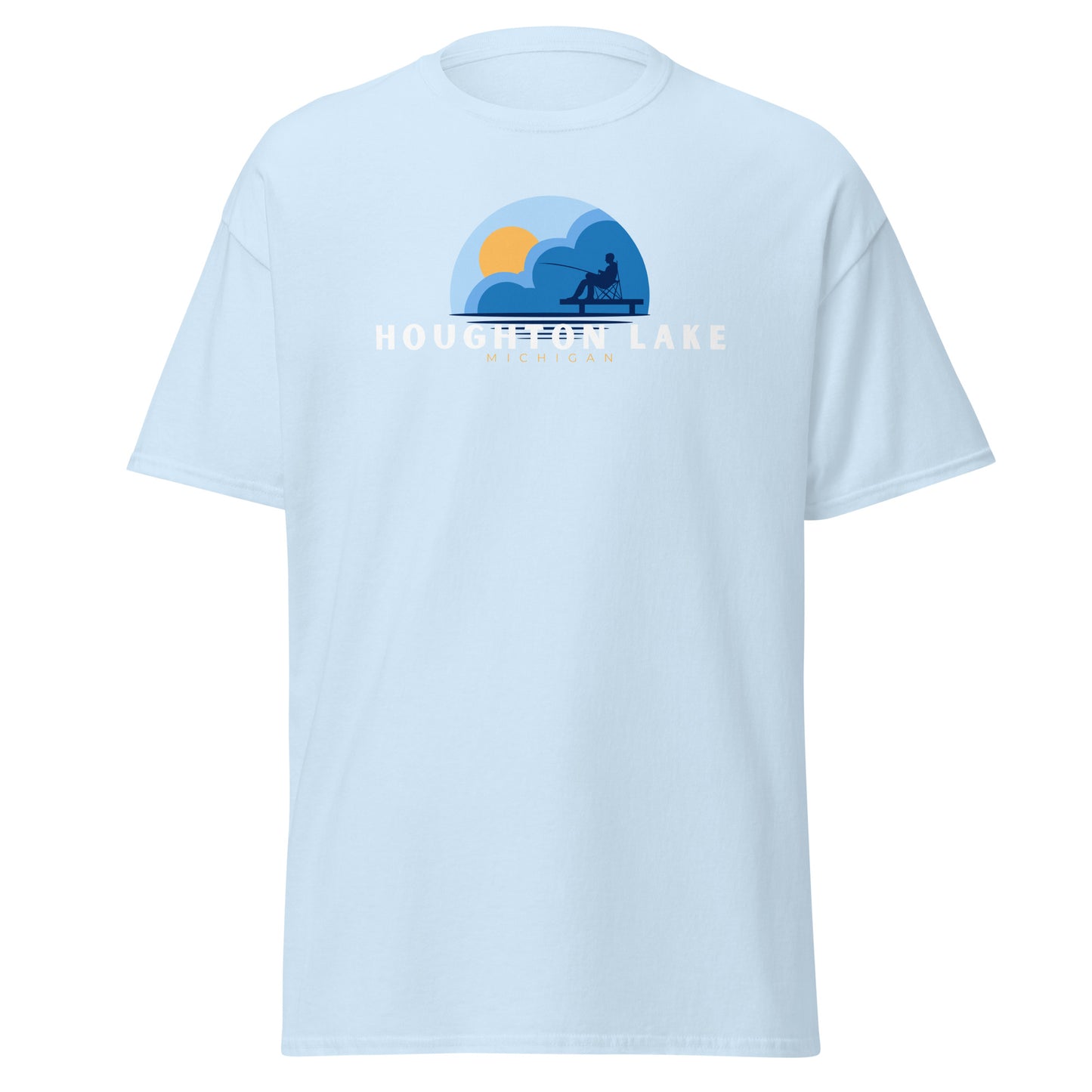 Houghton Lake Dock Fishing Tee