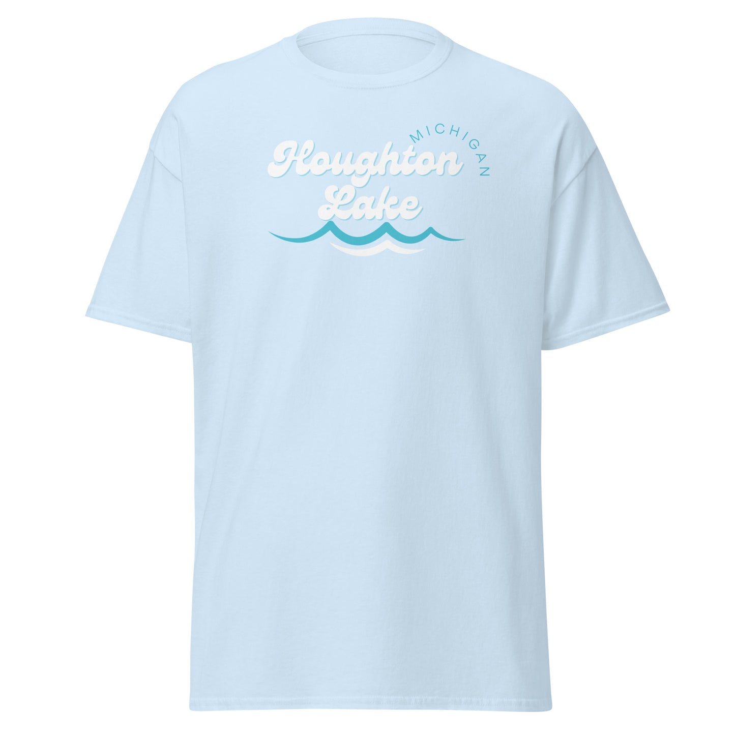 Houghton Lake Waves Tee