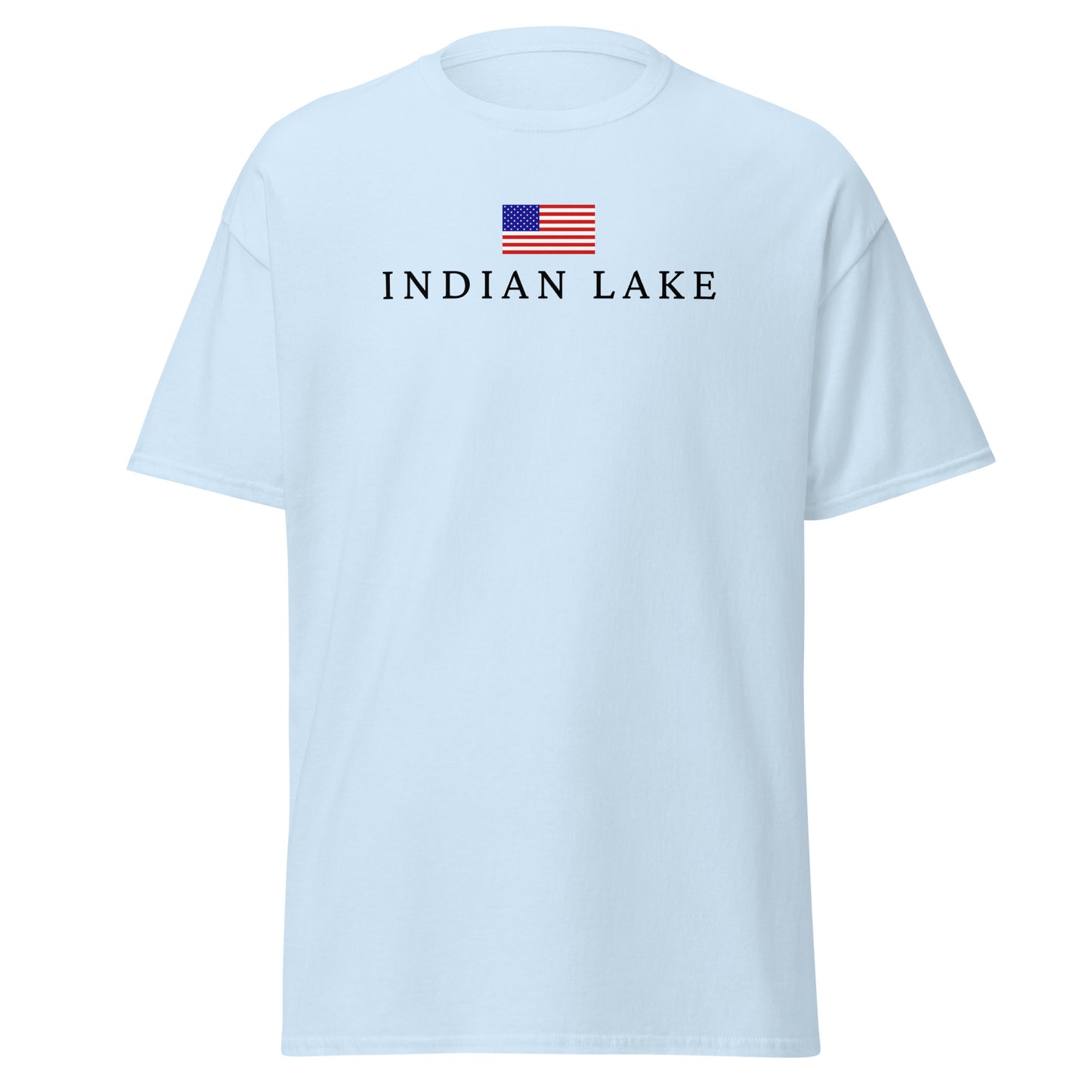 Indian Lake American Flag Tee