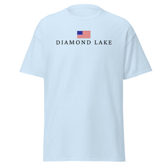 Diamond Lake American Flag Tee