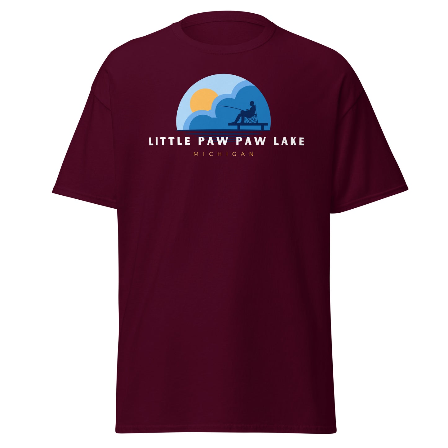 Little Paw Paw Lake Dock Fishing Tee