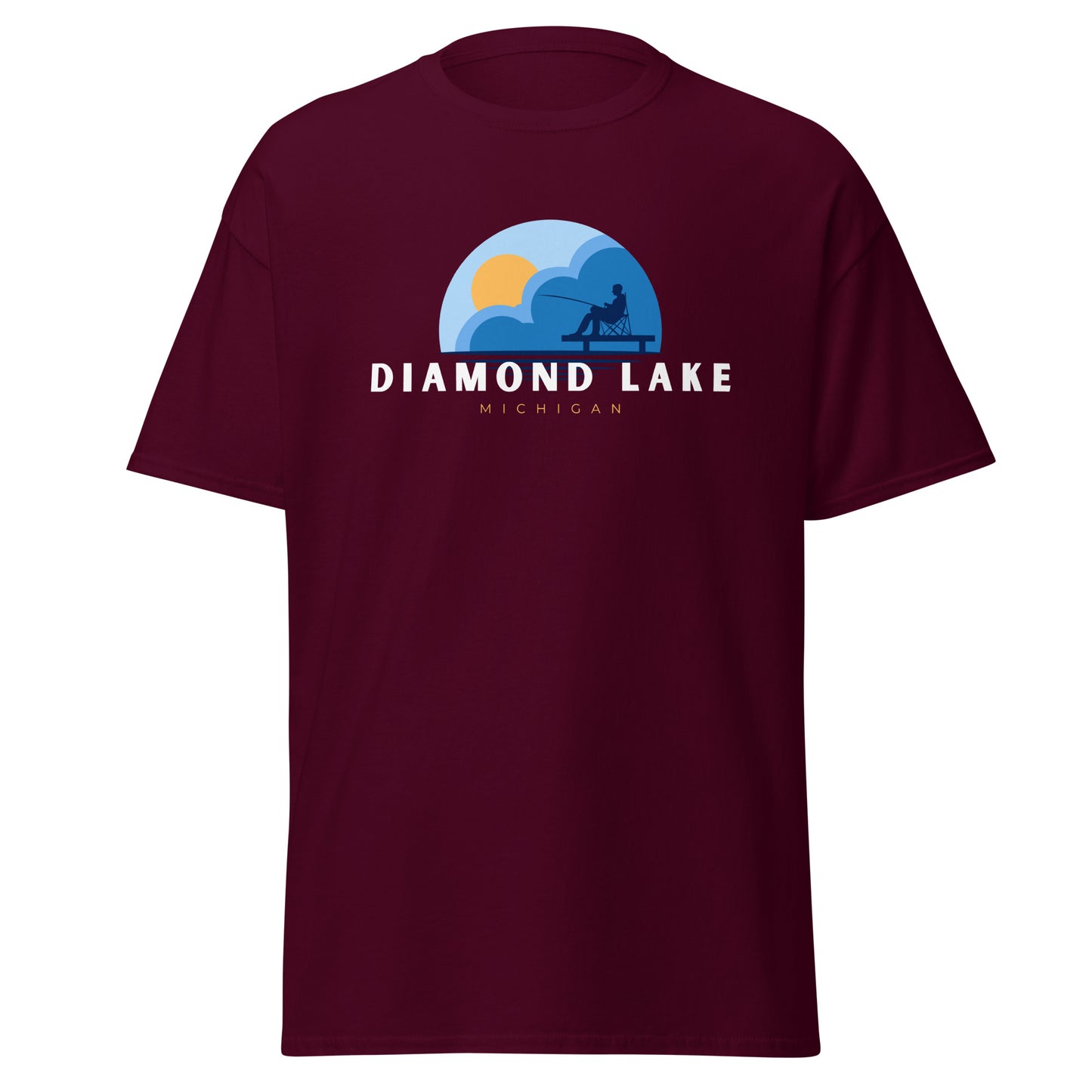 Diamond Lake Dock Fishing Tee