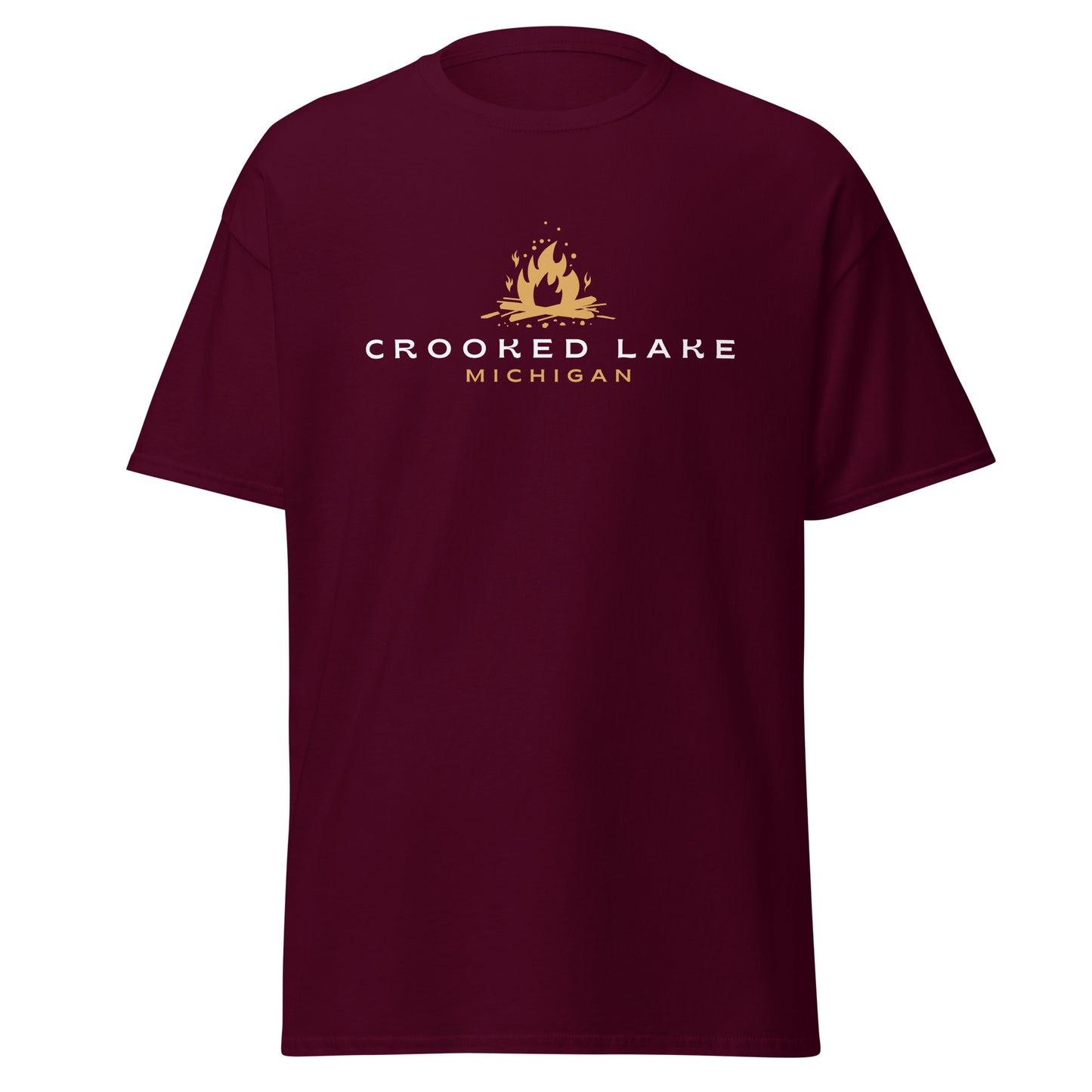 Crooked Lake Campfire Tee