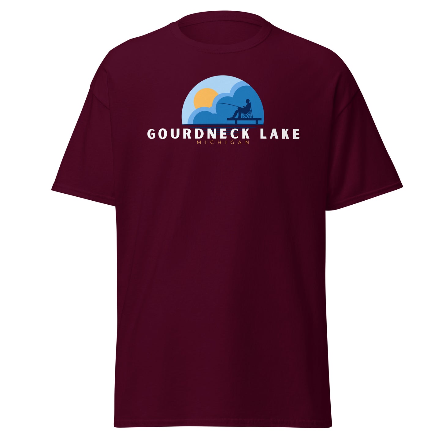 Gourdneck Lake Dock Fishing Tee