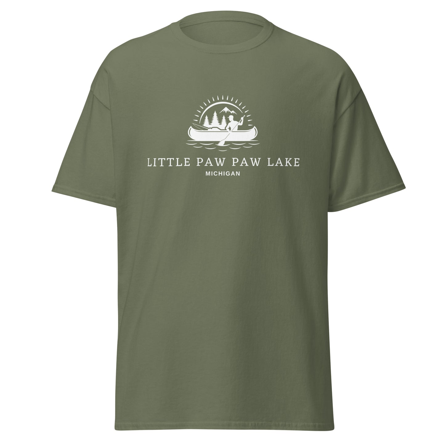 Little Paw Paw Lake Canoe Tee