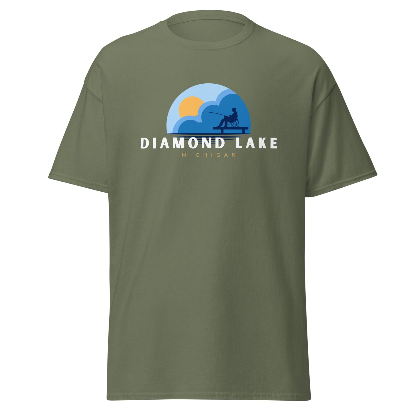 Diamond Lake Dock Fishing Tee