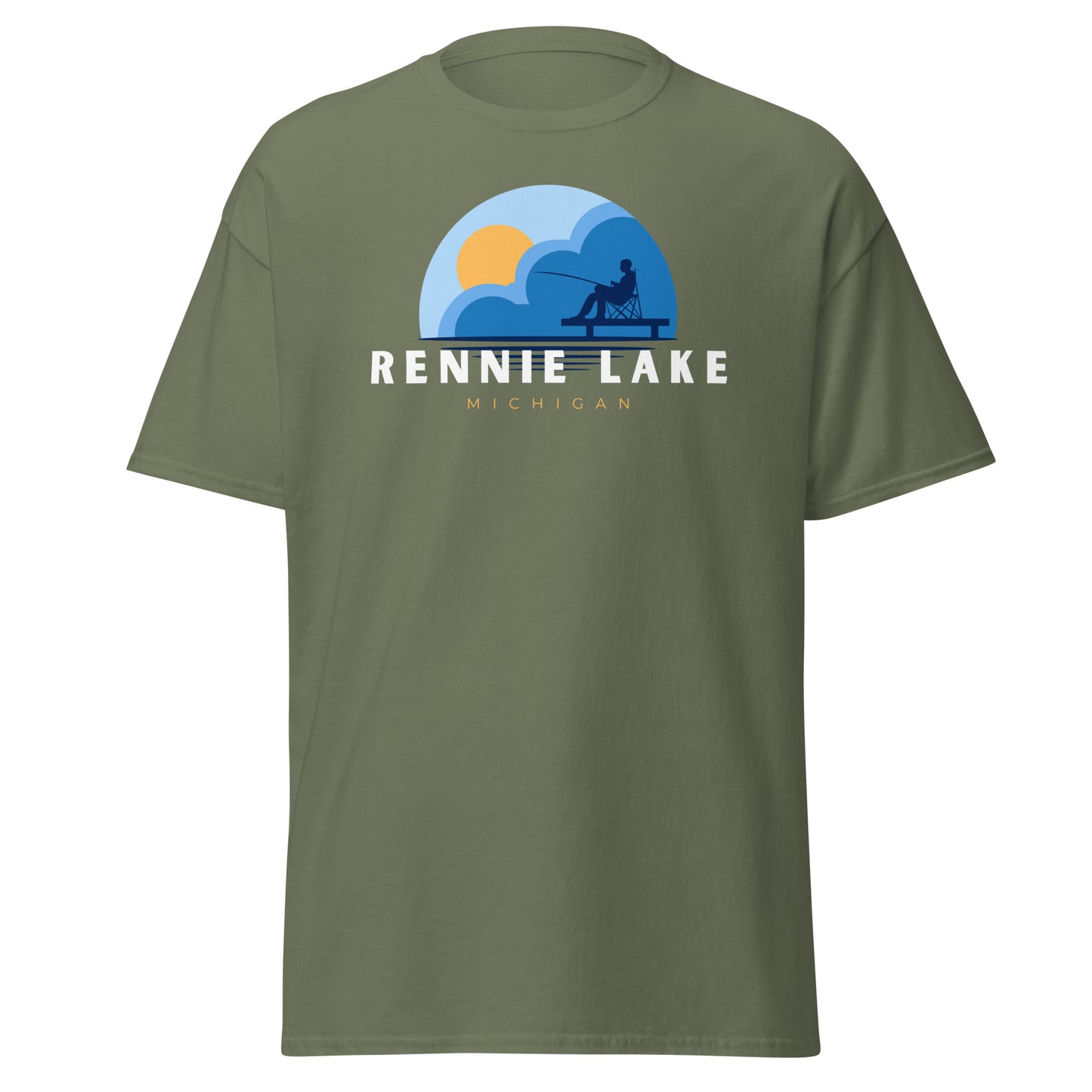 Rennie Lake Dock Fishing Tee